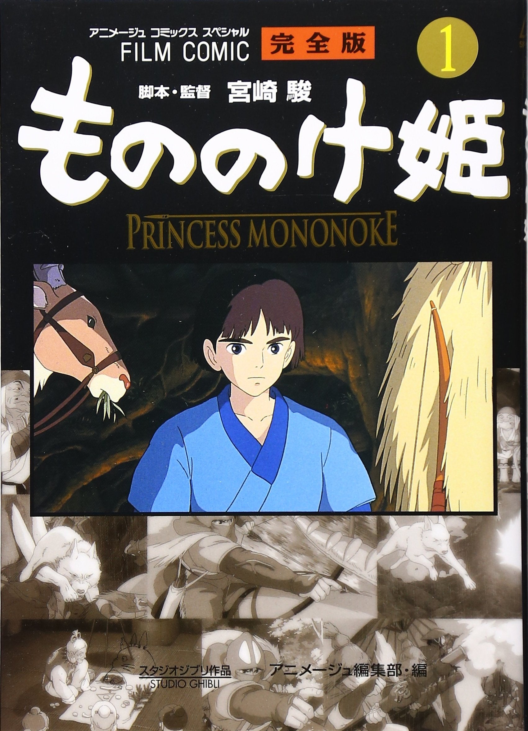 Mononoke hime = Princess Mononoke book