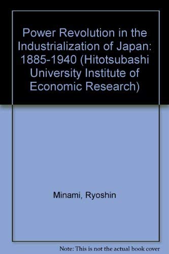 Power Revolution in the Industrialization of Japan Social Sciences