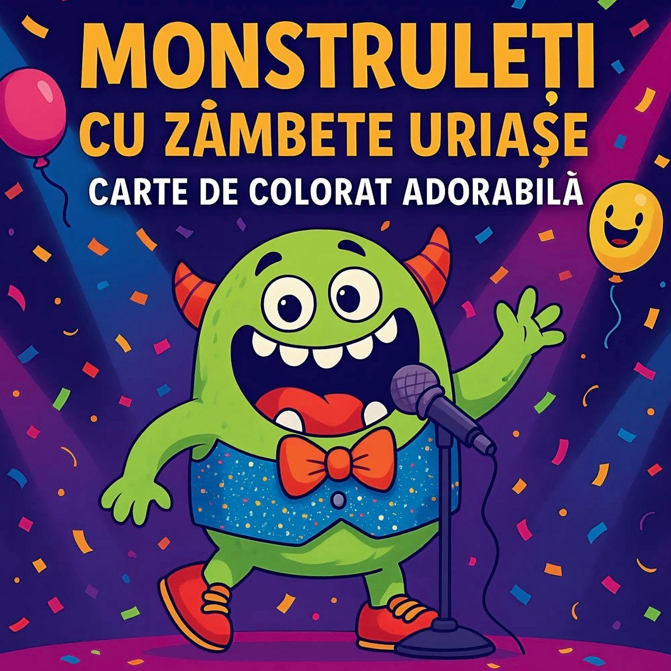 Monstrule¿i cu Zâmbete Uria¿e - Carte de colorat adorabil¿ Non-fiction