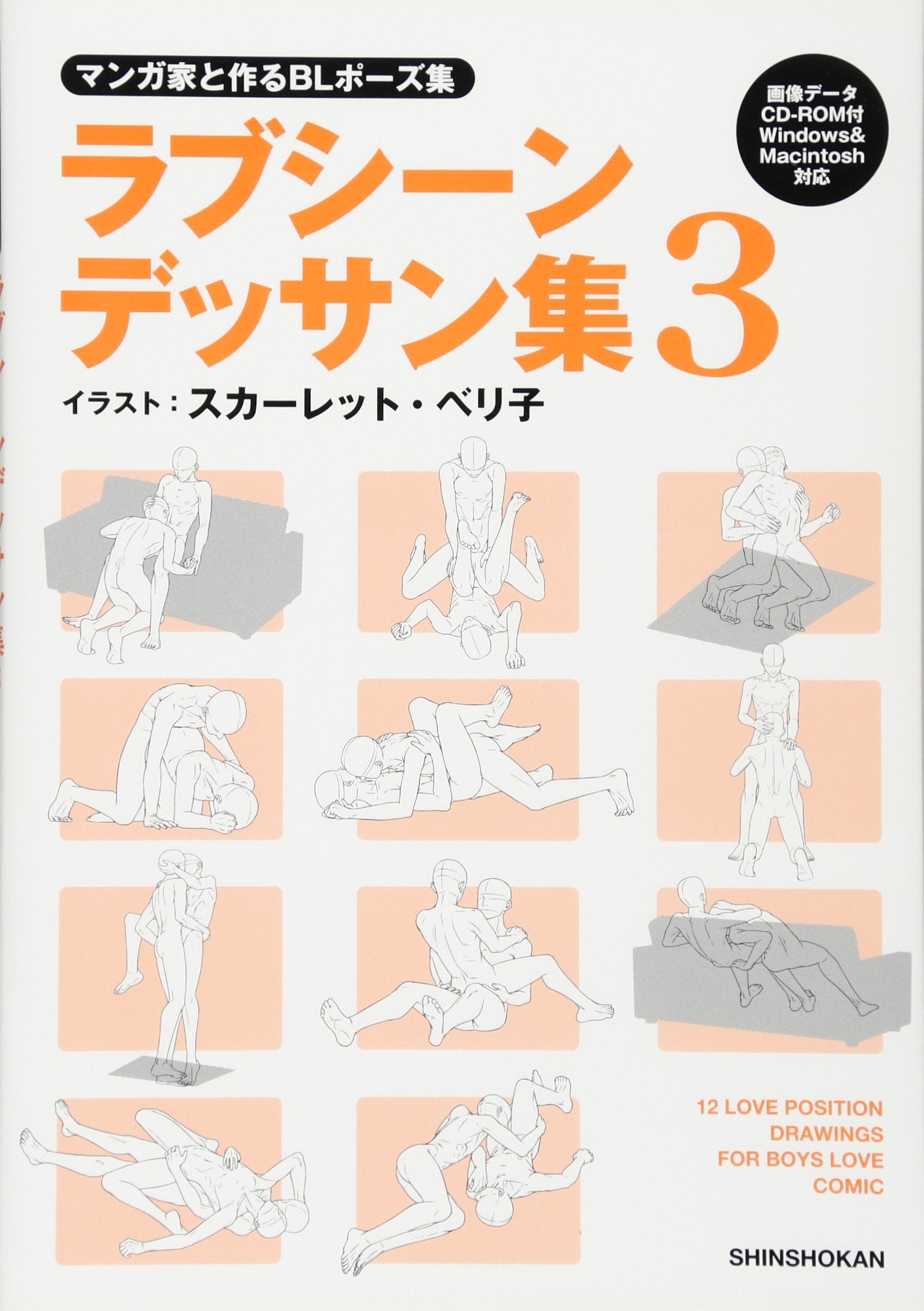 ãƒžãƒ³ã‚¬家ã¨ä½œã‚‹BLãƒãƒ¼ã‚ºé›† ãƒ©ãƒ–ã‚·ãƒ¼ãƒ³ãƒ‡ãƒƒã‚µãƒ³é›† 3 (ãƒ‡ãƒ¼ã‚¿CDä»˜) Books