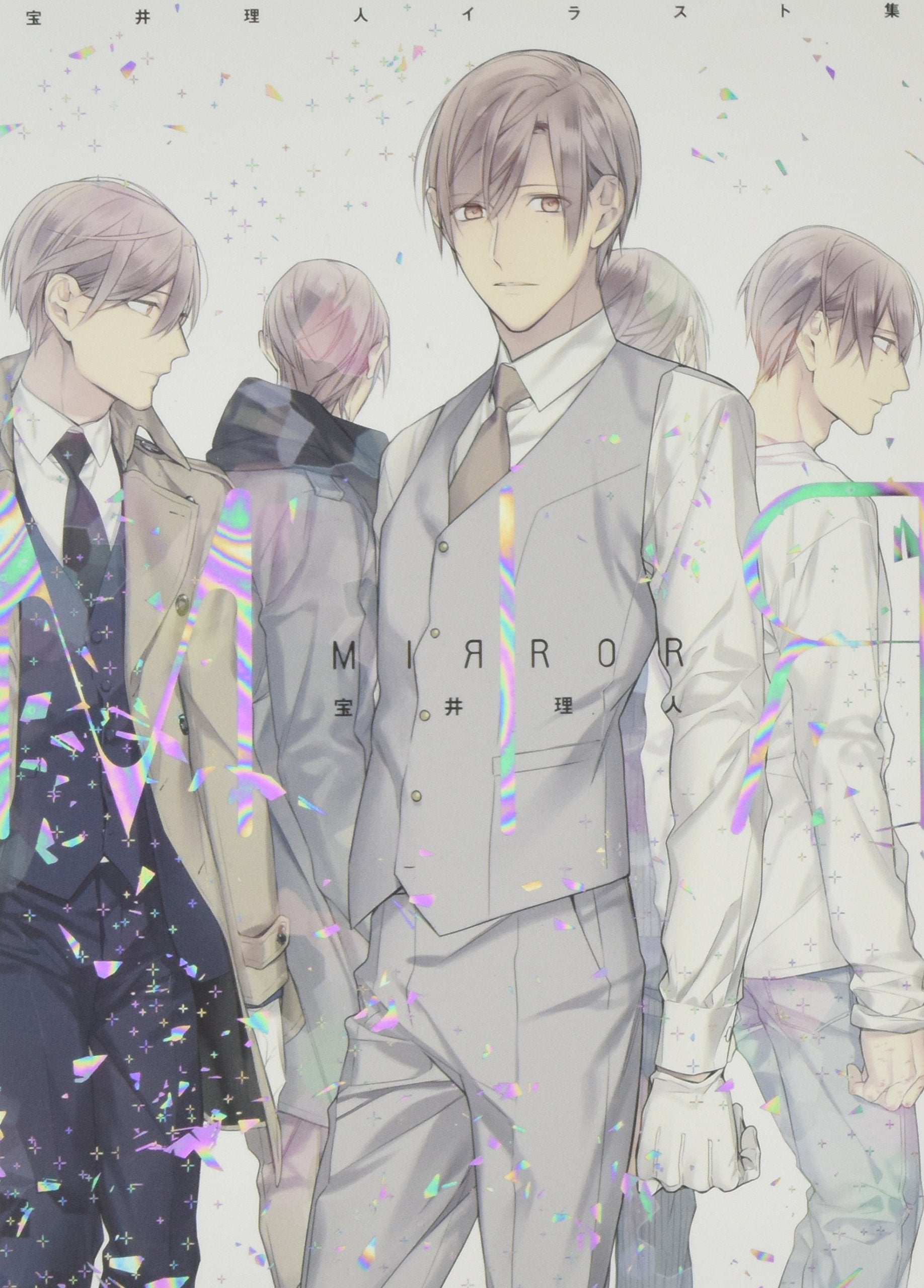 Ten Count Rihito Takarai Illustrations art book"MIRROR" Books