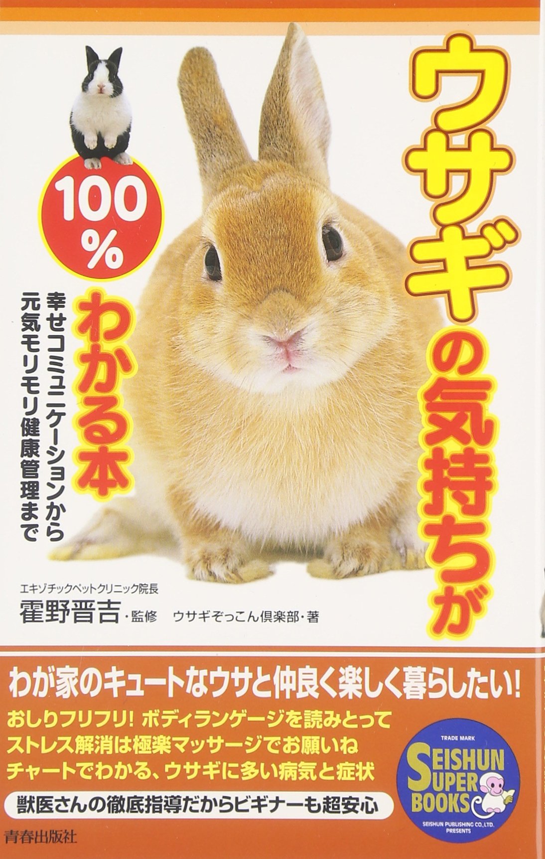 Usagi no kimochi ga hyakupaÌ„sento wakaru hon : shiawase komyunikeÌ„shon kara genki morimori kenkoÌ„ kanri made book