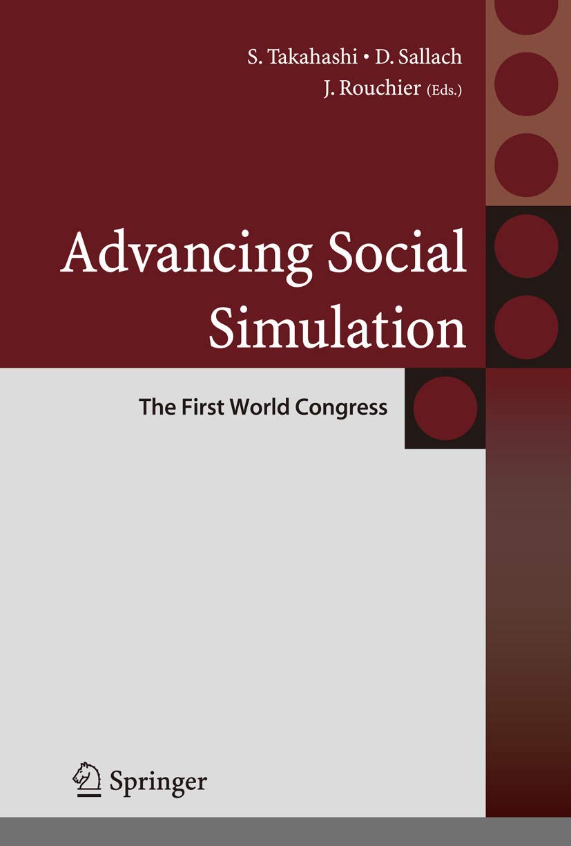 Product Image: Advancing Social Simulation: The First World Congress