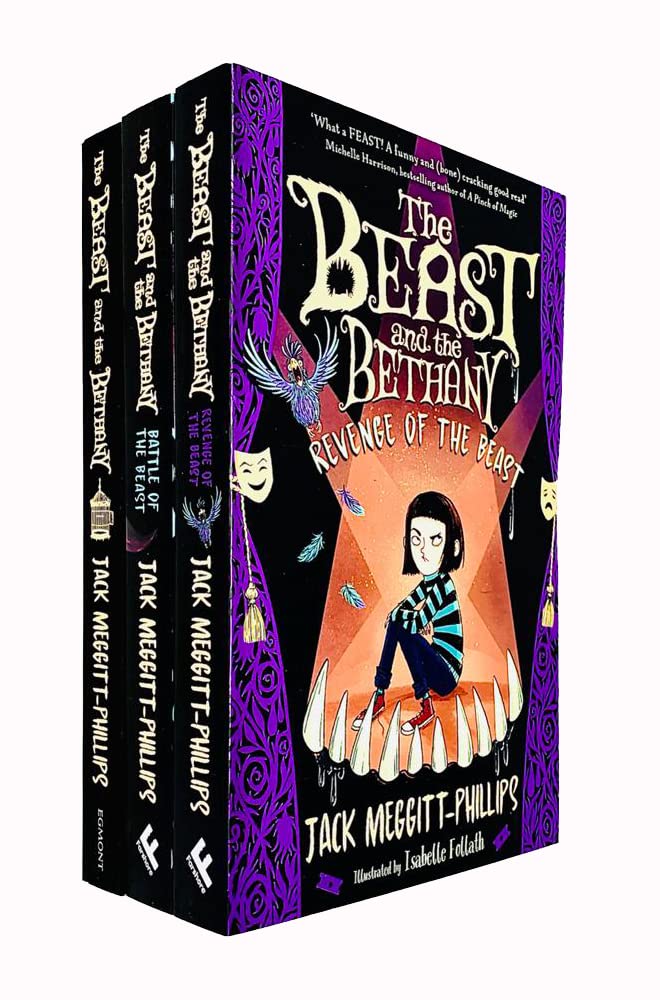 Série La Bête et la Béthanie de Jack Meggitt-Phillips Ensemble de 3 livres (La Bête et la Béthanie, La Vengeance de la Bête et La Bataille de la Bête) book