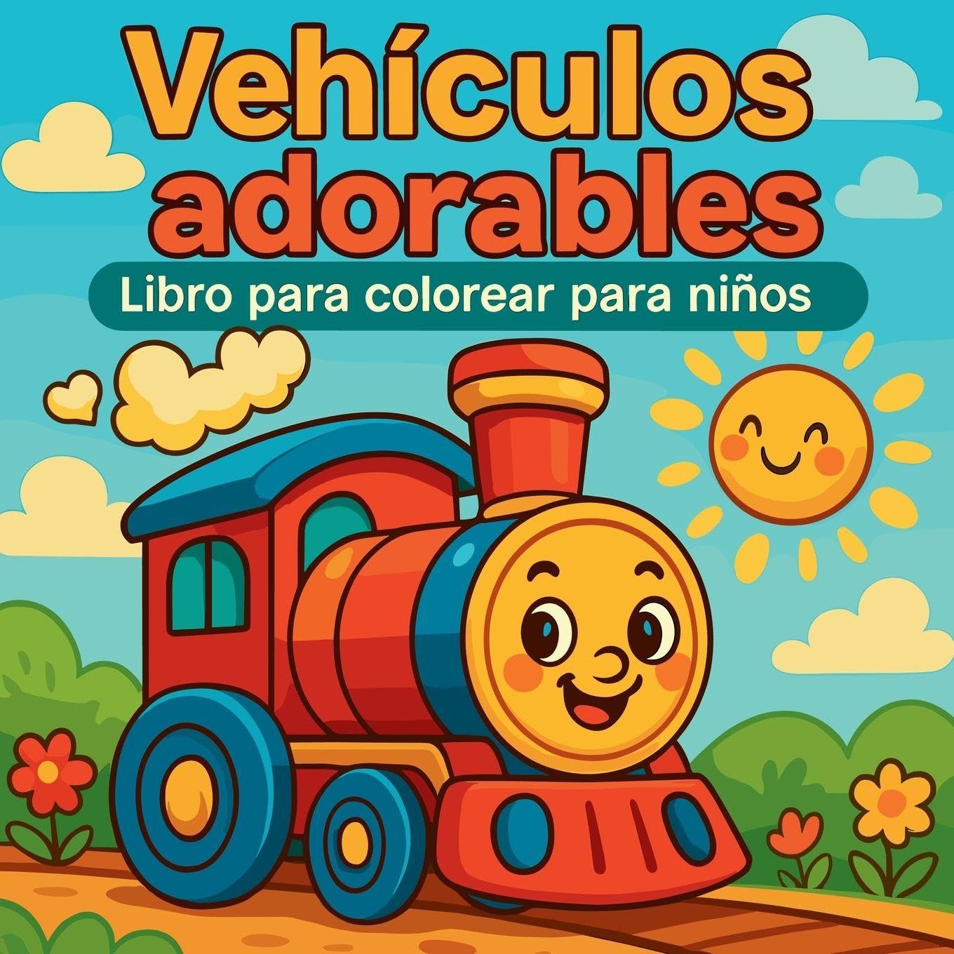 Vehículos adorables - Libro para colorear para niños Non-fiction