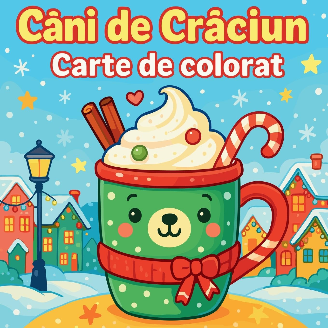C¿ni de Cr¿ciun - Carte de colorat Non-fiction