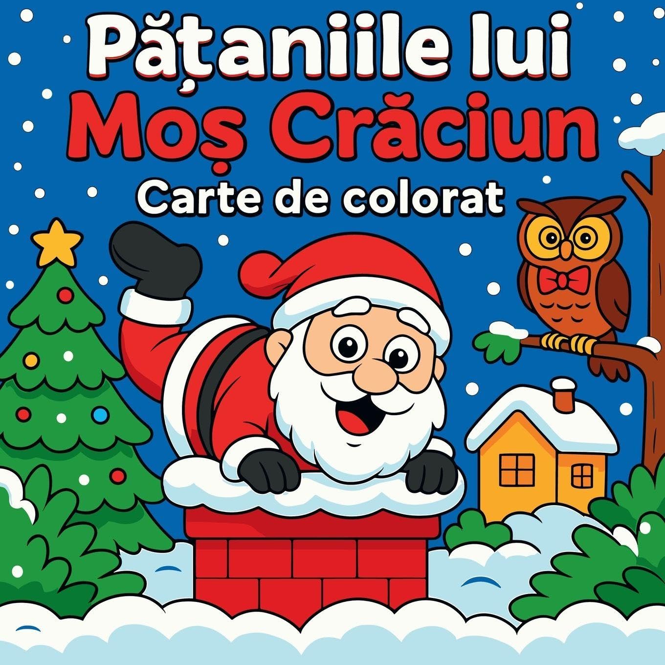 P¿¿aniile lui Mo¿ Cr¿ciun - Carte de colorat Hobbies & Crafts