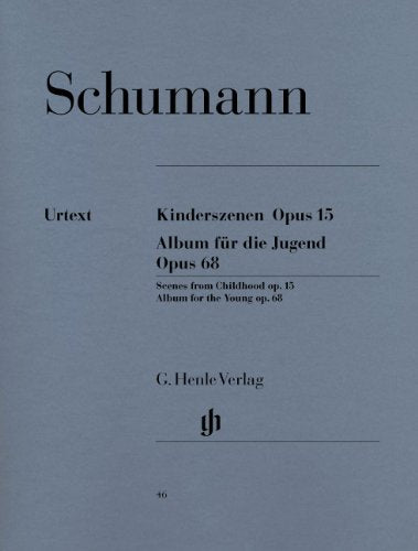 シューマン: 子供の情景 Op.15、ユーゲントアルバム Op.68/ヘンレ社原典版(2007年改訂版) Books