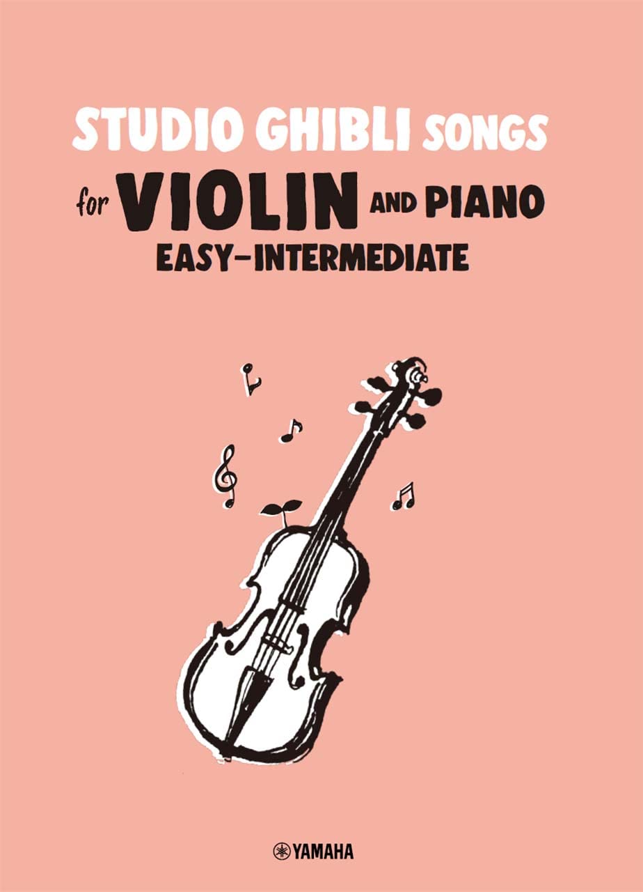 Studio Ghibli Songs For Violin and Piano - Violin and Piano Books
