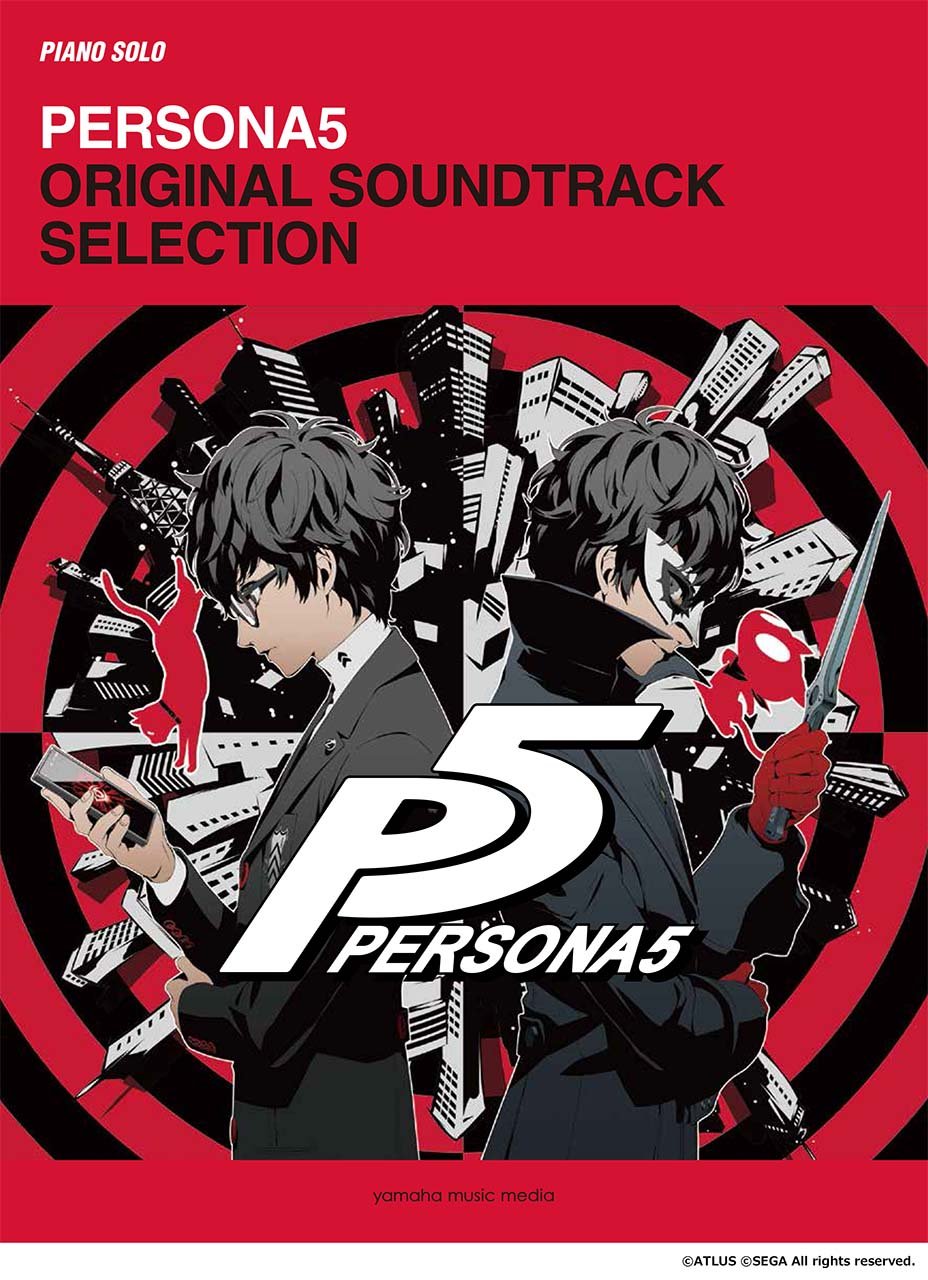 Persona 5 Piano Solo Score Original Soundtrack Collection Music Japan book