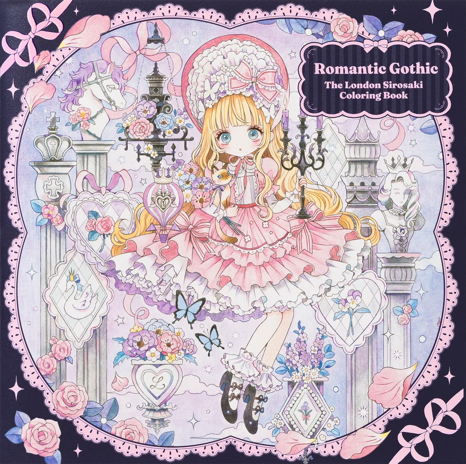 Romantic Gothic: The London Sirosaki Coloring Book Manga