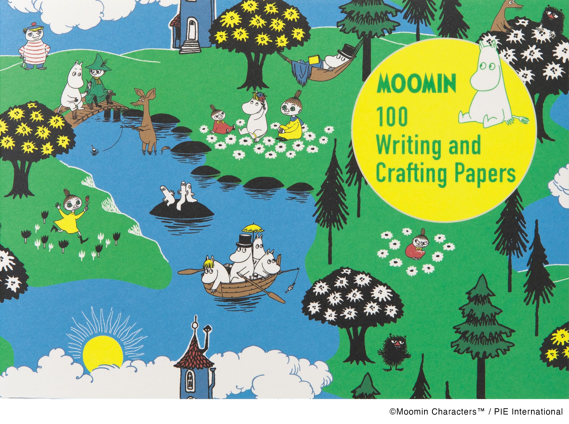 Moomin 100 Writing & Crafting Papers (Pie 100 Writing & Crafting Paper Series) Film, Art & Culture