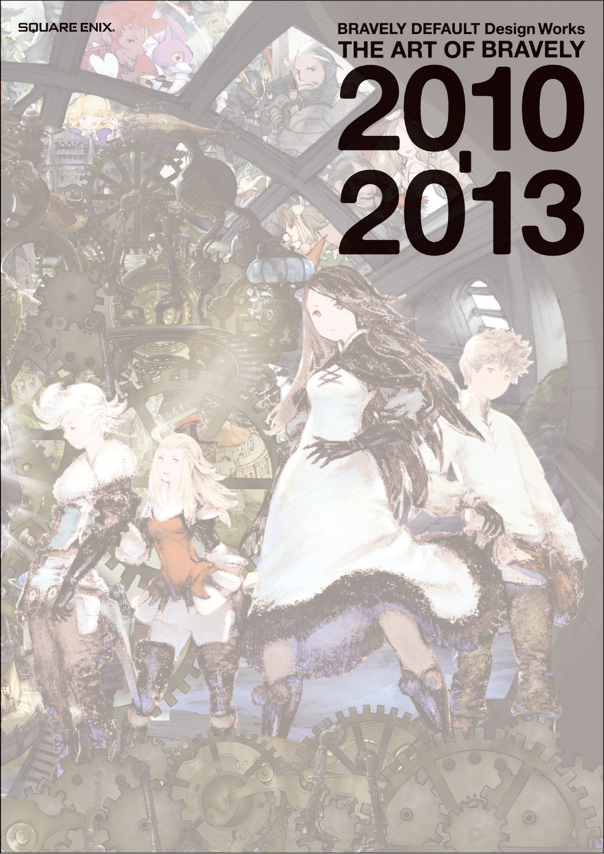 THE ART OF BRAVELY 2010-2013 : BRAVELY DEFAULT Design Works. book