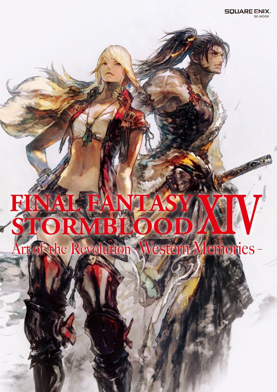 FINAL FANTASY XIV: Stormblood | The Art of the Revolution - Western Memories - Artbook book