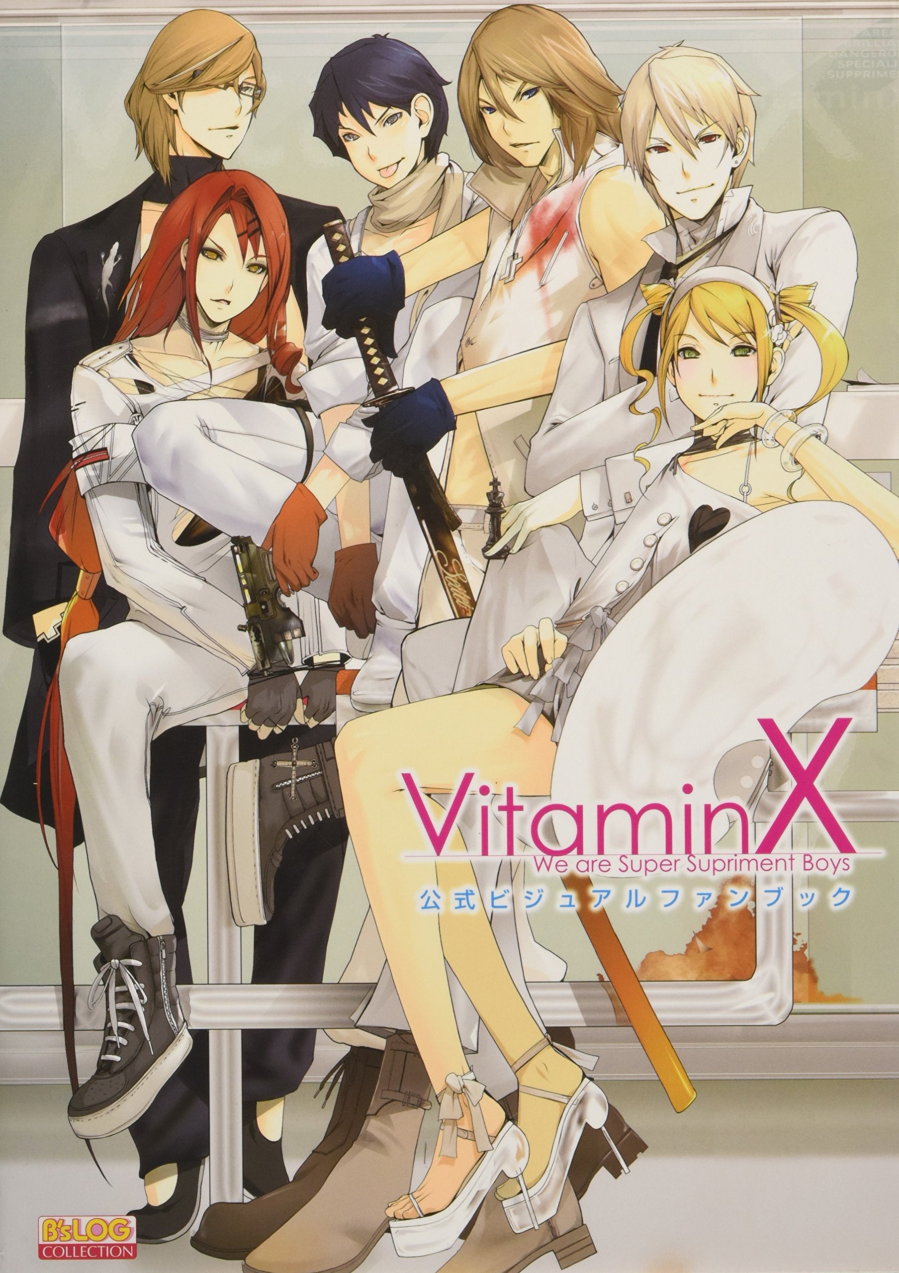 VitaminX公式ビジュアルファンブック (B’sLOG COLLECTION) book