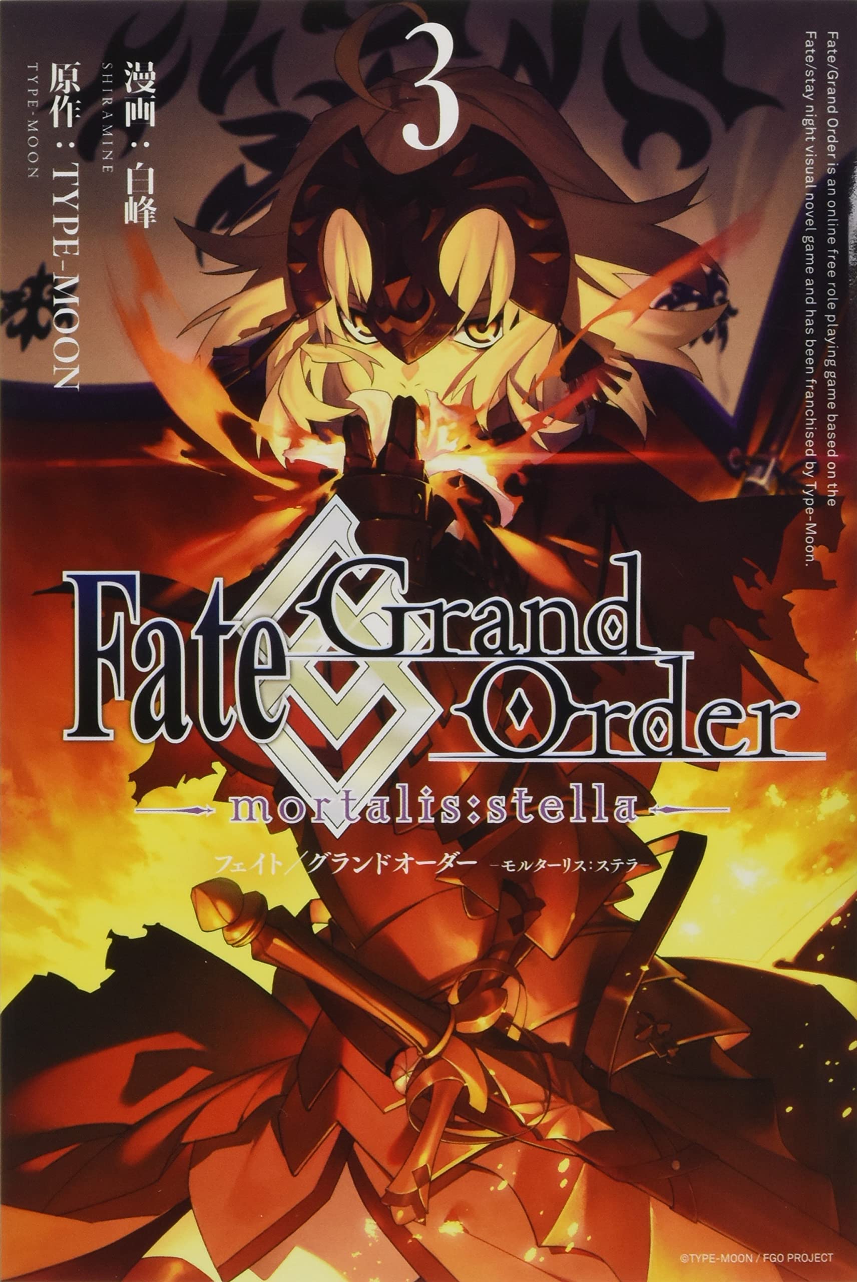 Fate/Grand Order -mortalis:stella- 3巻 (ZERO-SUMコミックス) book