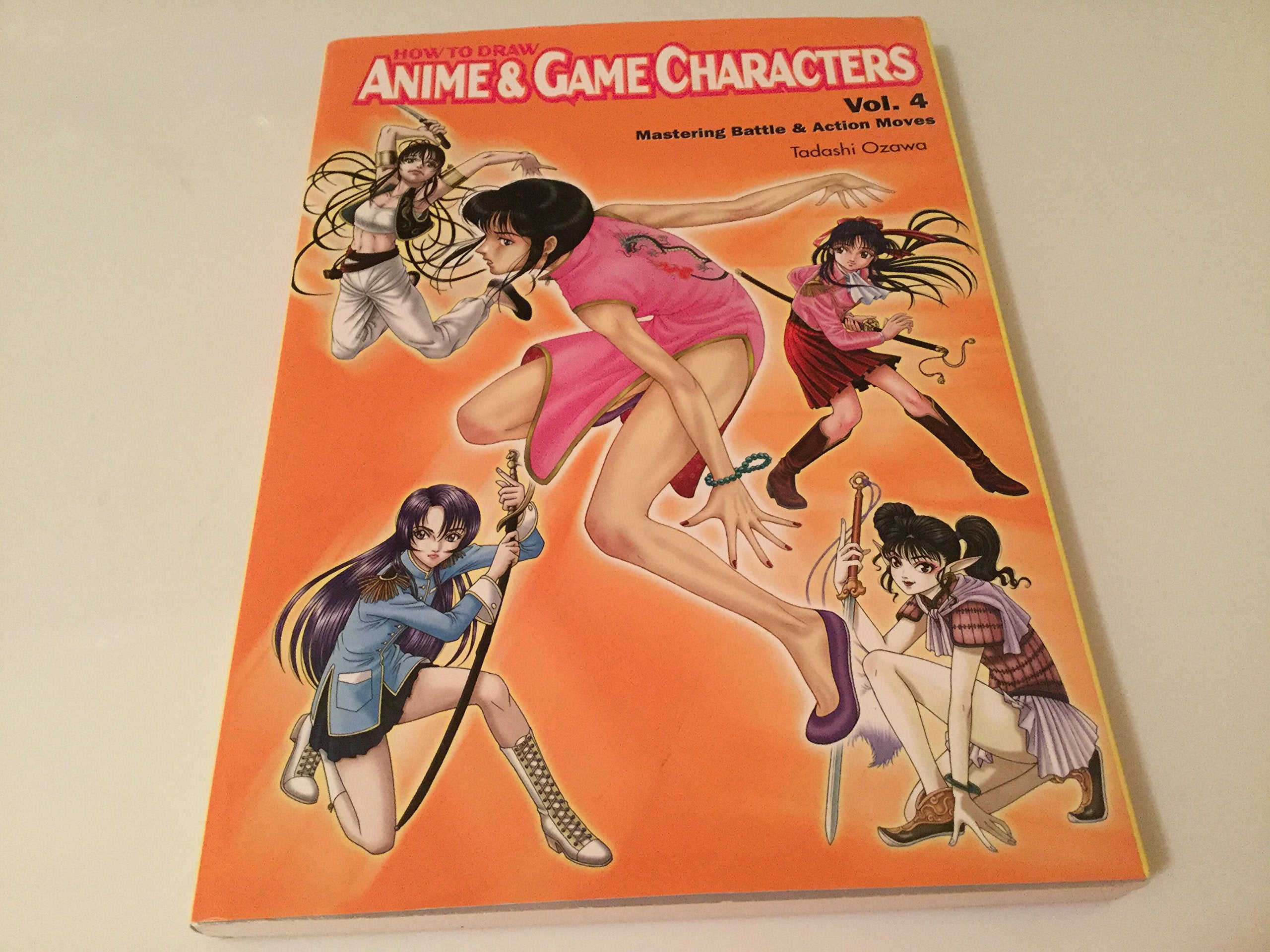 How to Draw Anime & Game Characters: Mastering Battle & Action Moves (4) (How to Draw Anime and Game Characters, Band 4) Cartoons