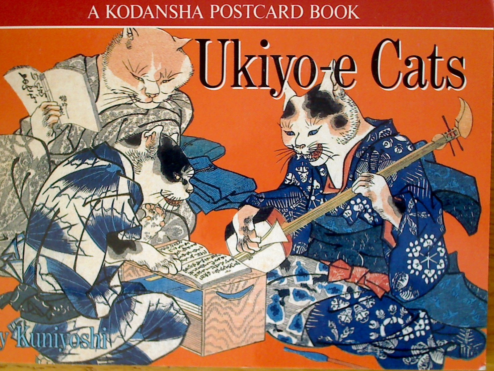 Product Image: Ukiyo-E Cats: A Kodansha Postcard Book