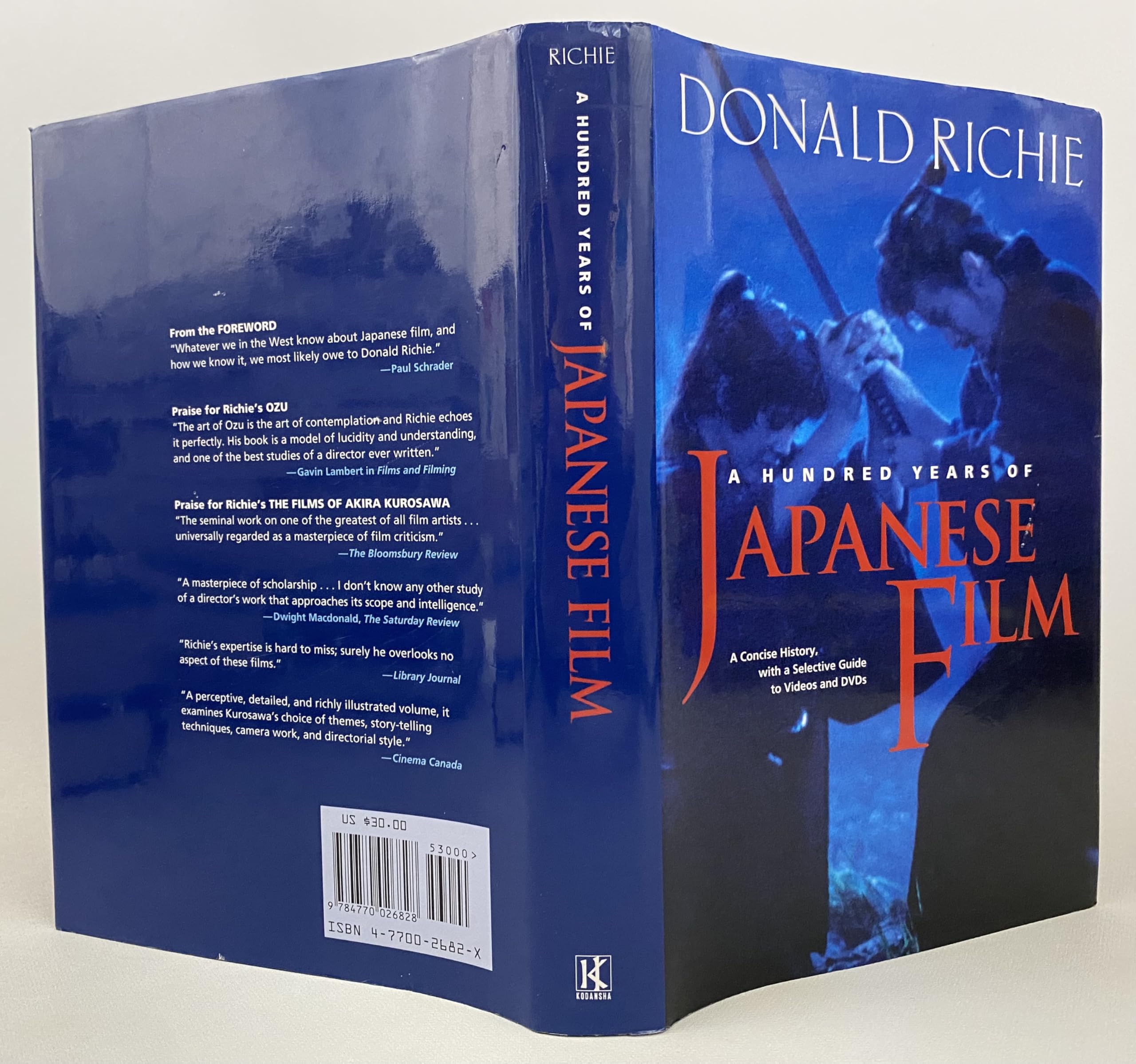 A Hundred Years of Japanese Film: A Concise History, With a Selective Guide to Videos and Dvd's Film, Art & Culture
