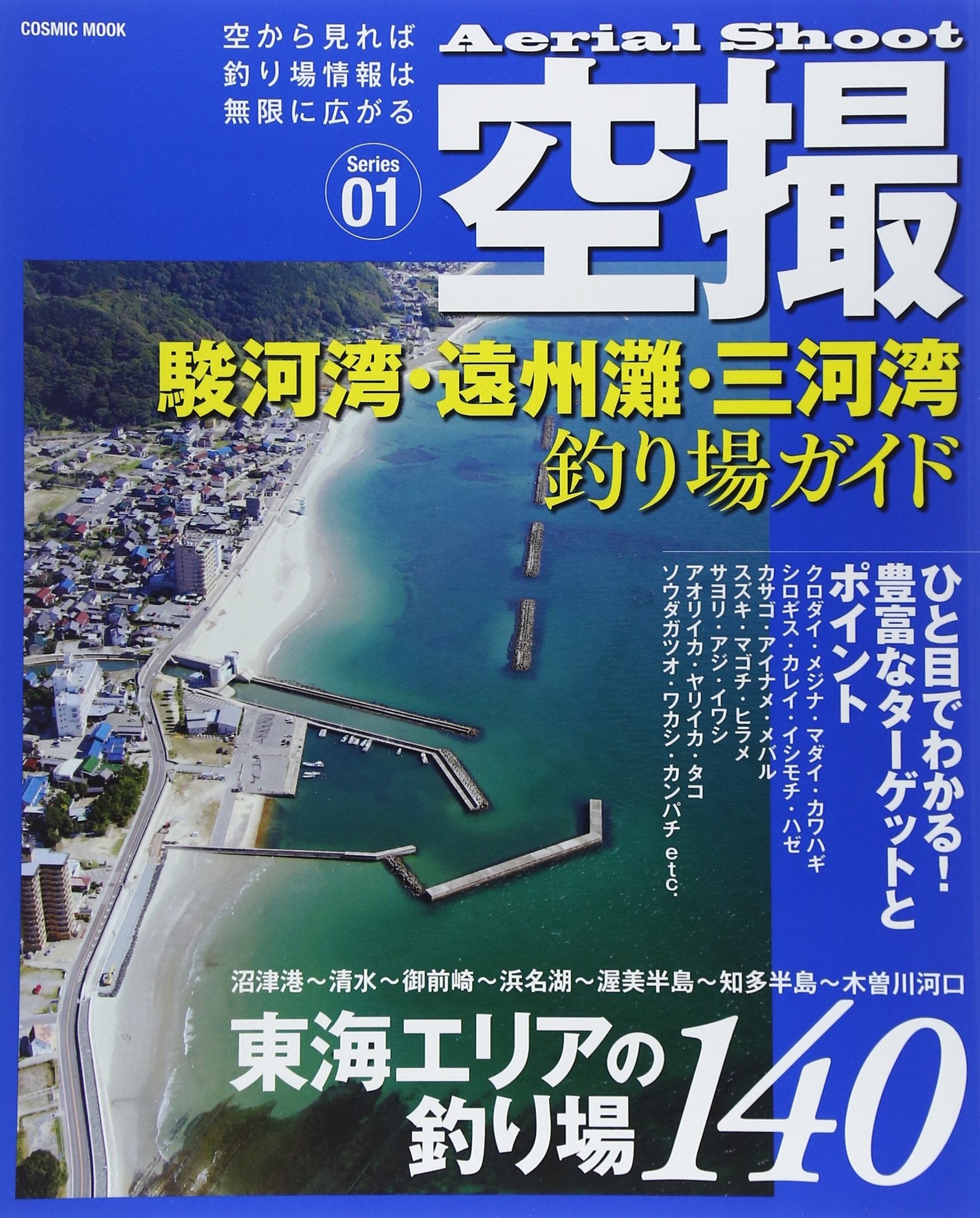 空撮 駿河湾・遠州灘・三河湾 釣り場ガイド (コスミックムック) Books