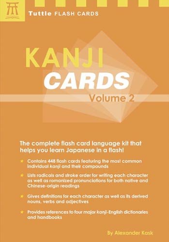 Kanji Cards Vol.2 (ã‚¿ãƒˆãƒ«ãƒ»ãƒ•ãƒ©ãƒƒã‚·ãƒ¥ã‚«ãƒ¼ãƒ‰ Tuttle Flash Cards) Books