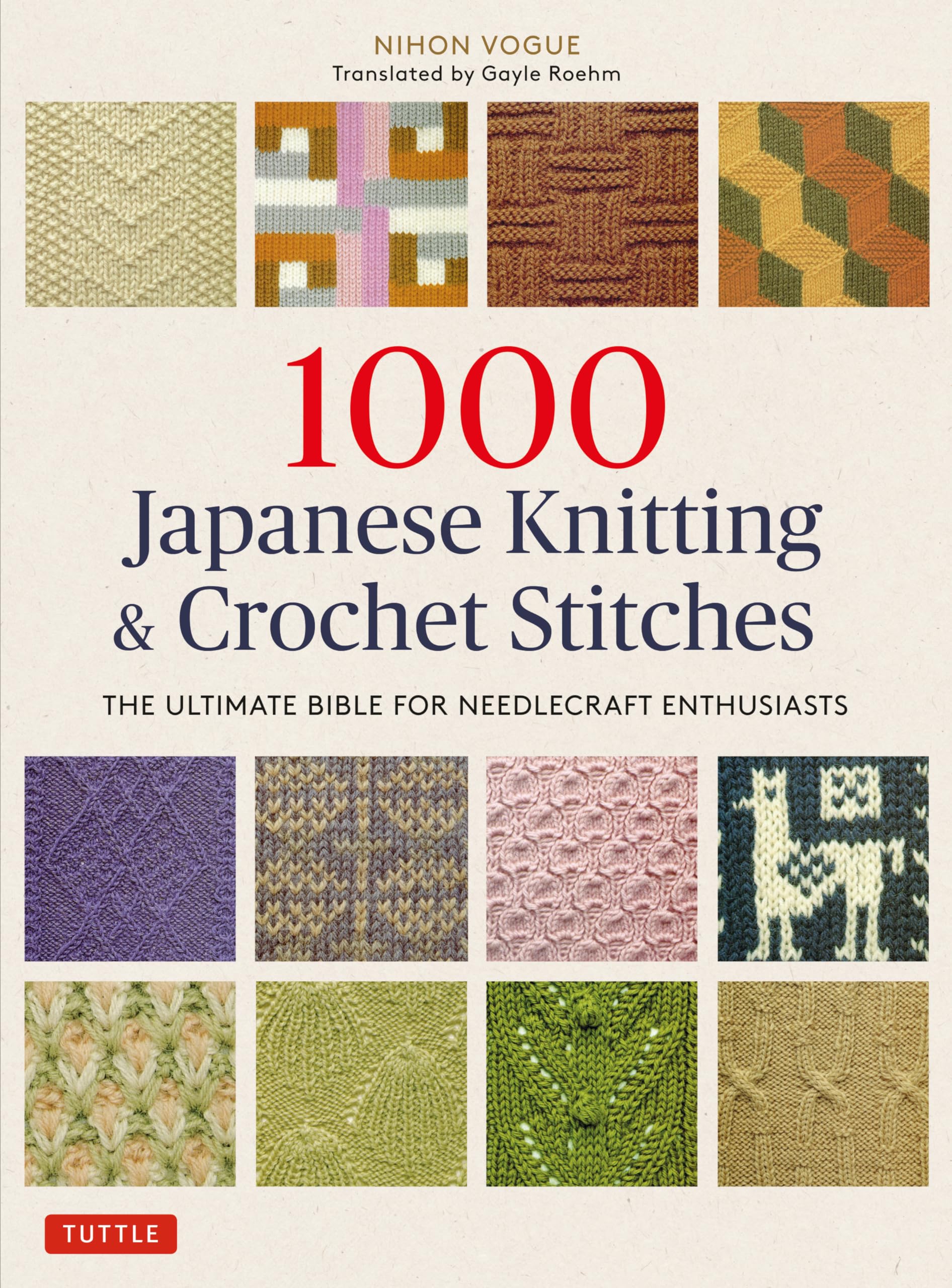 1000 Japanese Knitting & Crochet Stitches Film, Art & Culture
