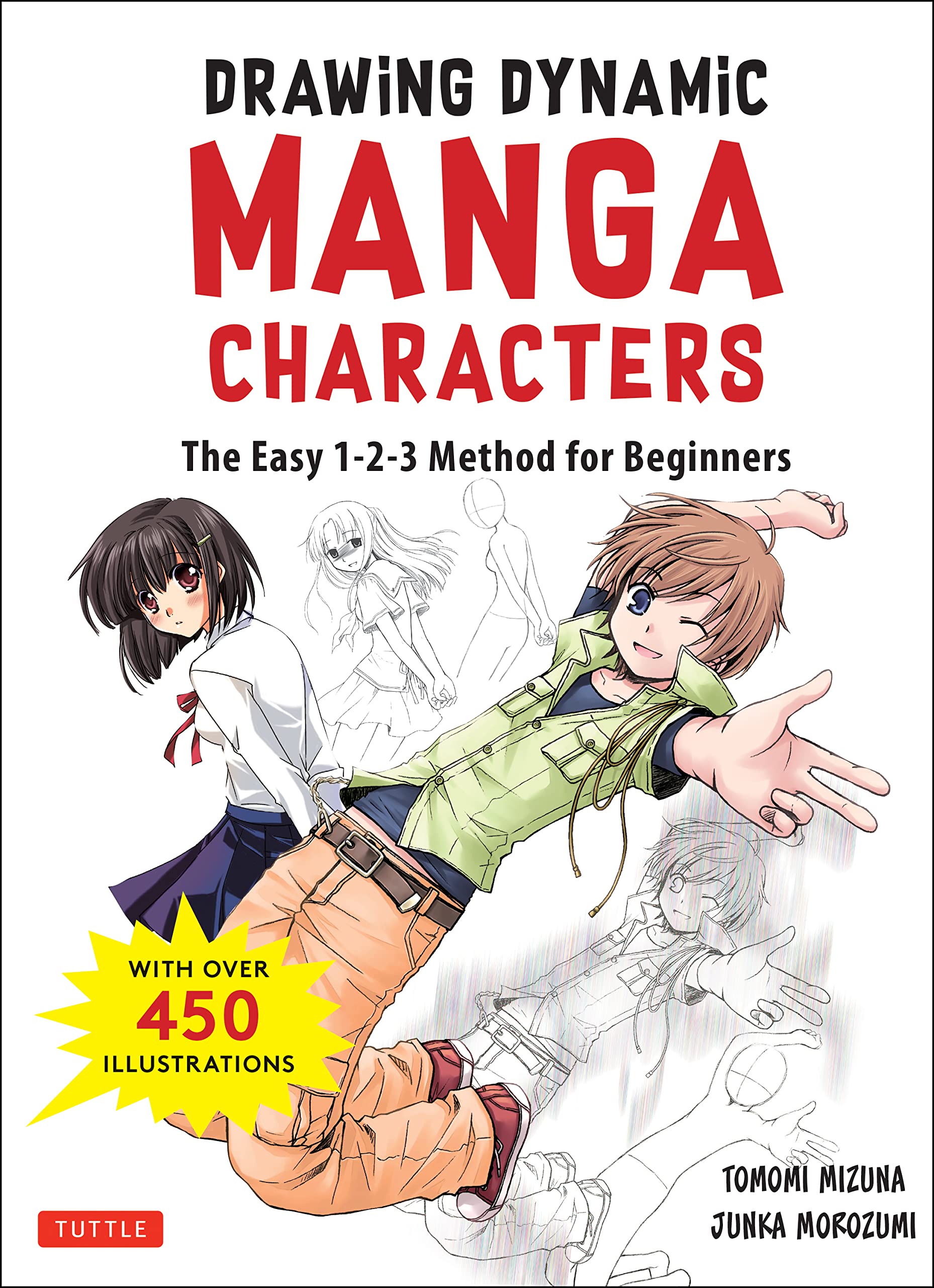 The Manga Artist's Handbook: Drawing Dynamic Manga Characters: The Easy 1-2-3 Method for Beginners book
