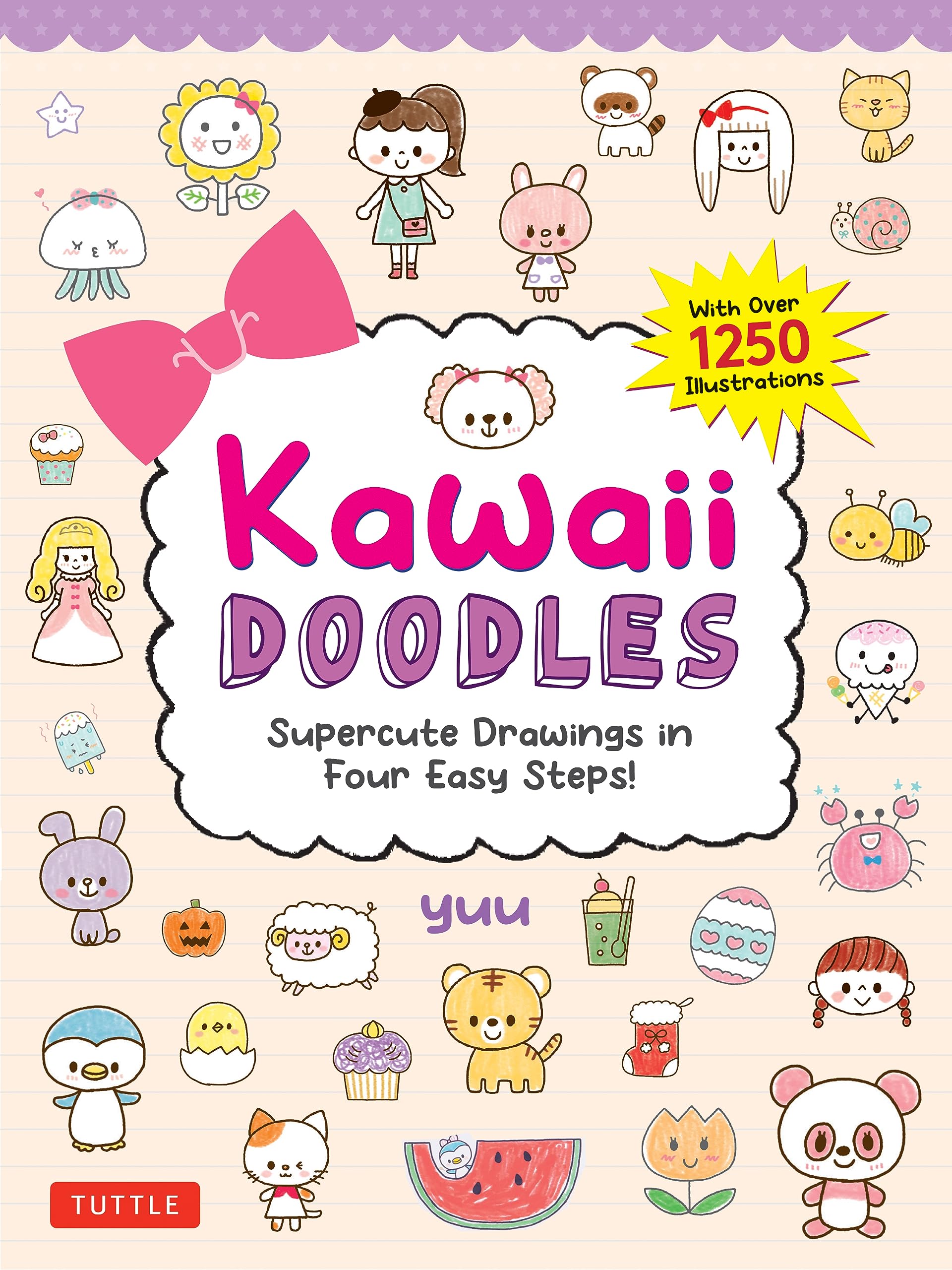 Kawaii Doodles: Supercute Drawings in Four Easy Steps Non-fiction