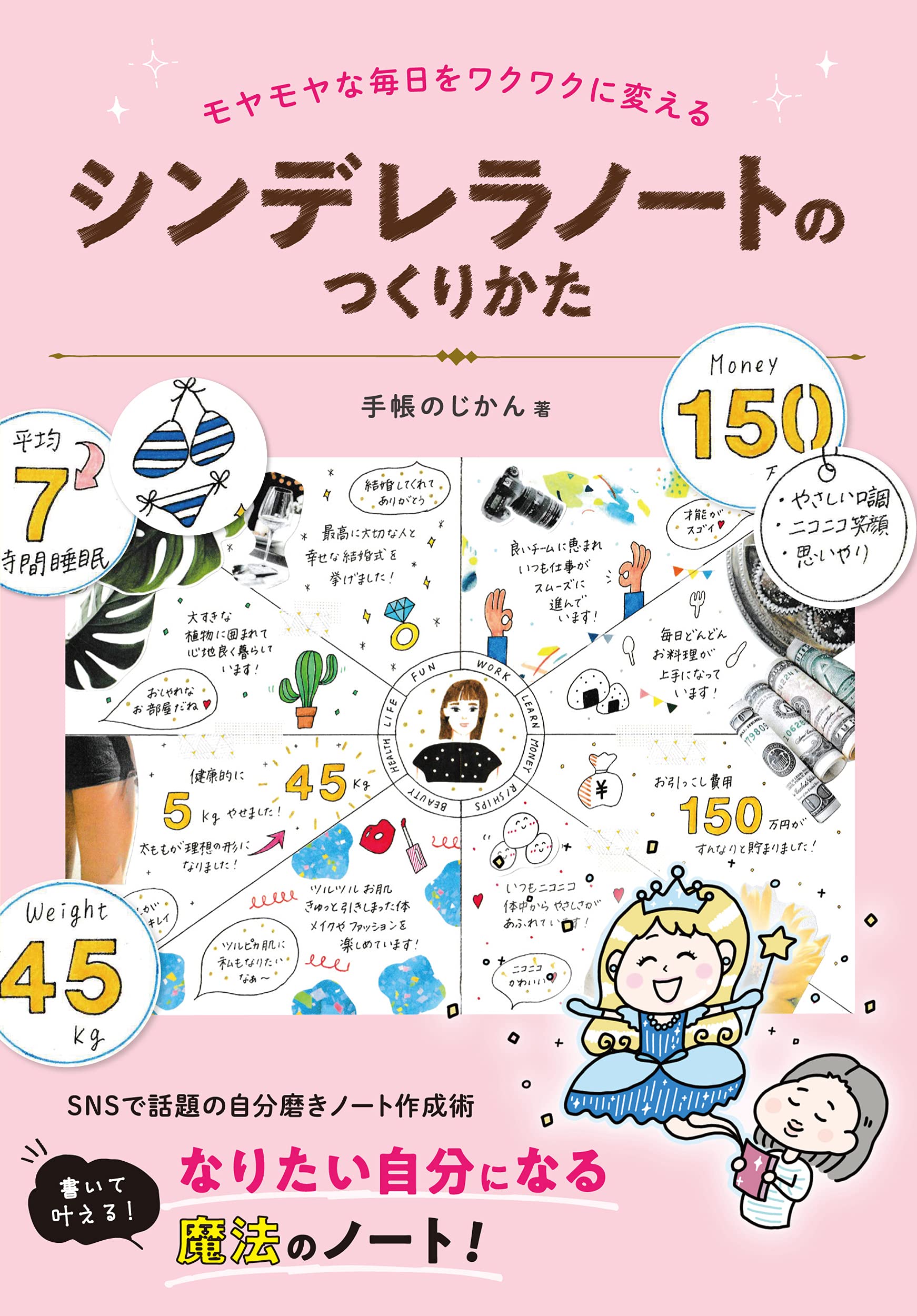 シンデレラノートのつくりかた: モヤモヤな毎日をワクワクに変える Books
