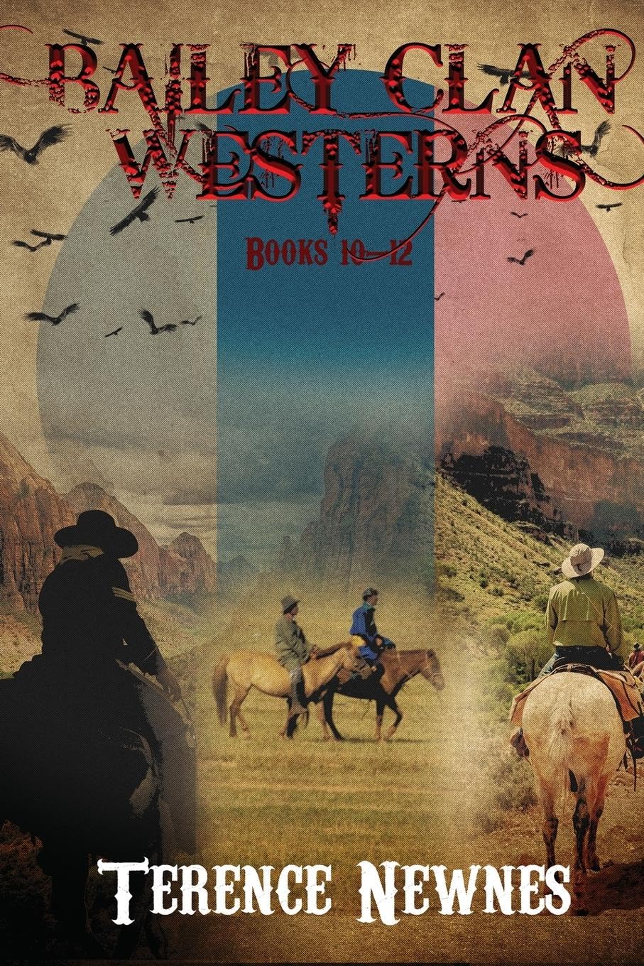 Bailey Clan Westerns - Books 10-12 Action & Adventure