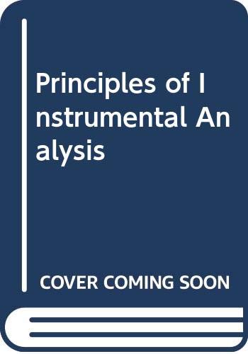 Product Image: Principles of Instrumental Analysis