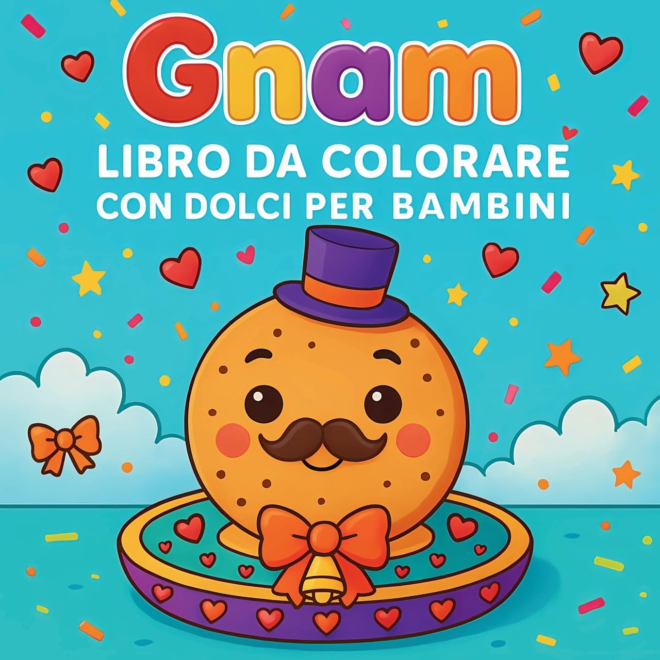 Gnam - Libro da colorare con dolci per bambini Tiptoi & Games