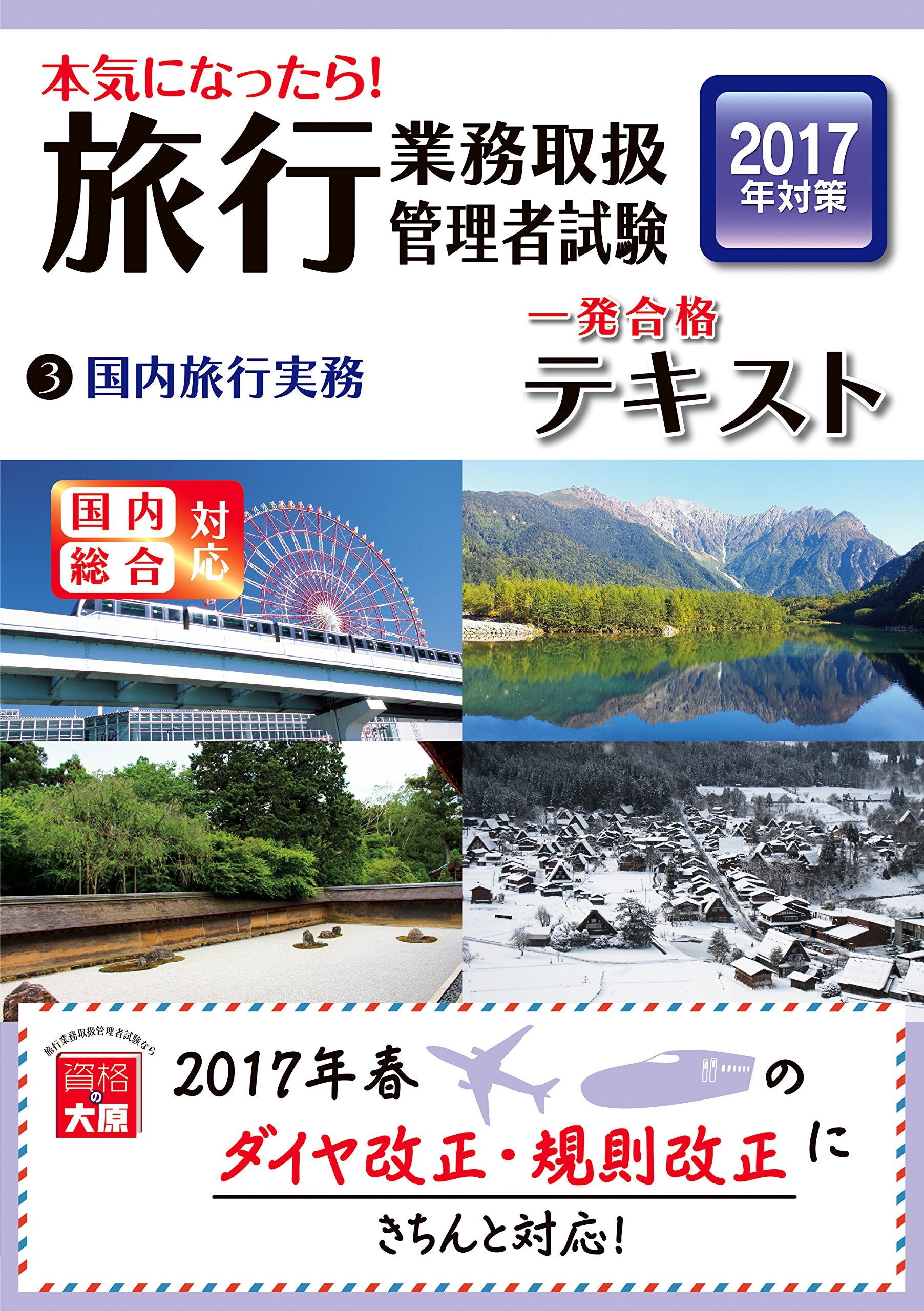 本気になったら!旅行業務取扱管理者試験一発合格テキスト〈3〉国内旅行実務〈2017年対策〉 Books