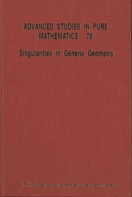 Singularities in Generic Geometry Mathematics Books