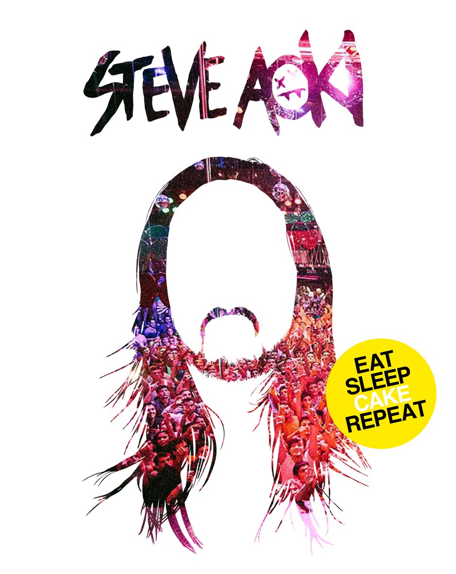 Steve aoki eat sleep cake repeat /anglais/japonais /espagnol book