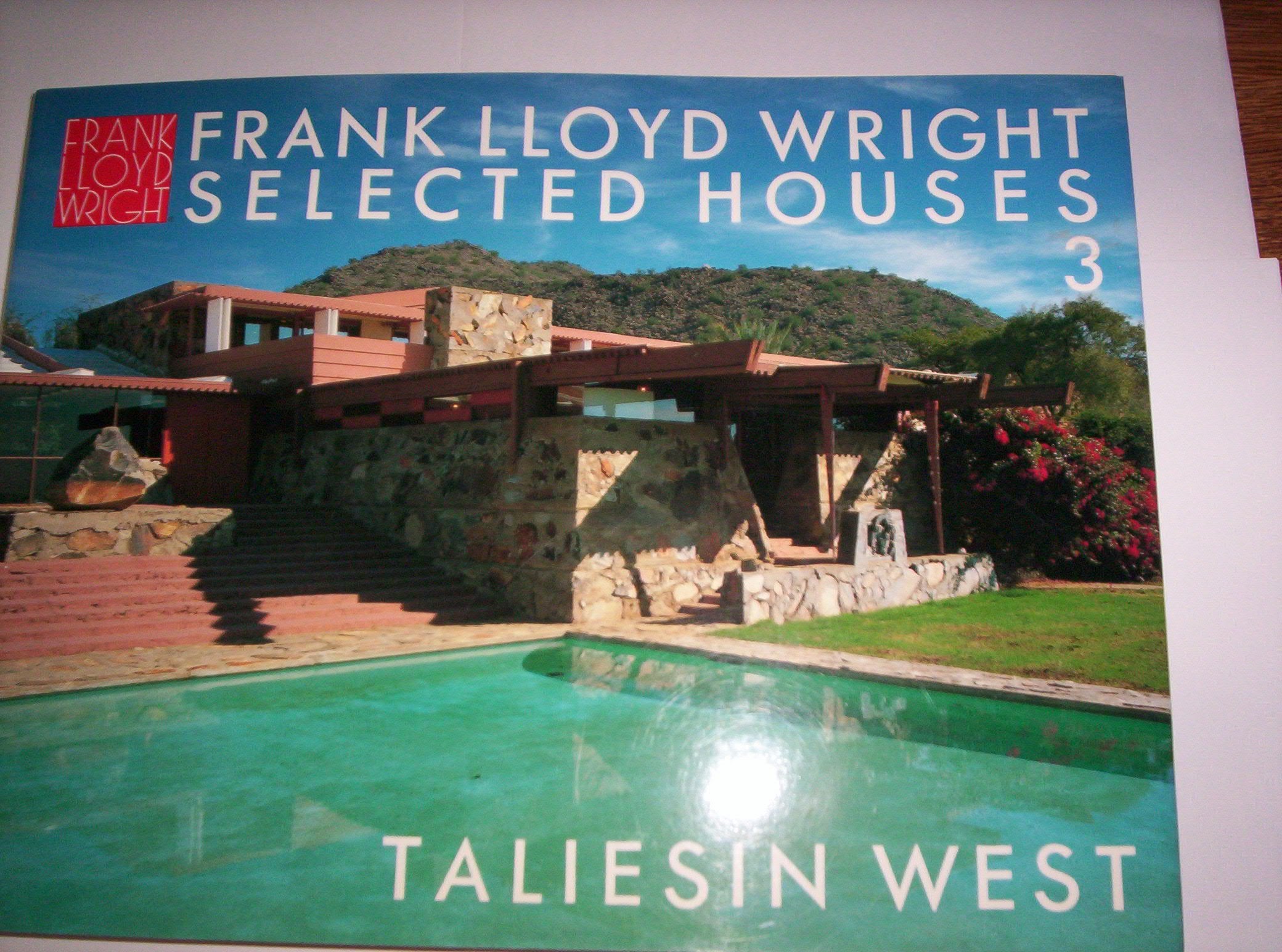 Frank Lloyd Wright Selected Houses Vol. 3 Books