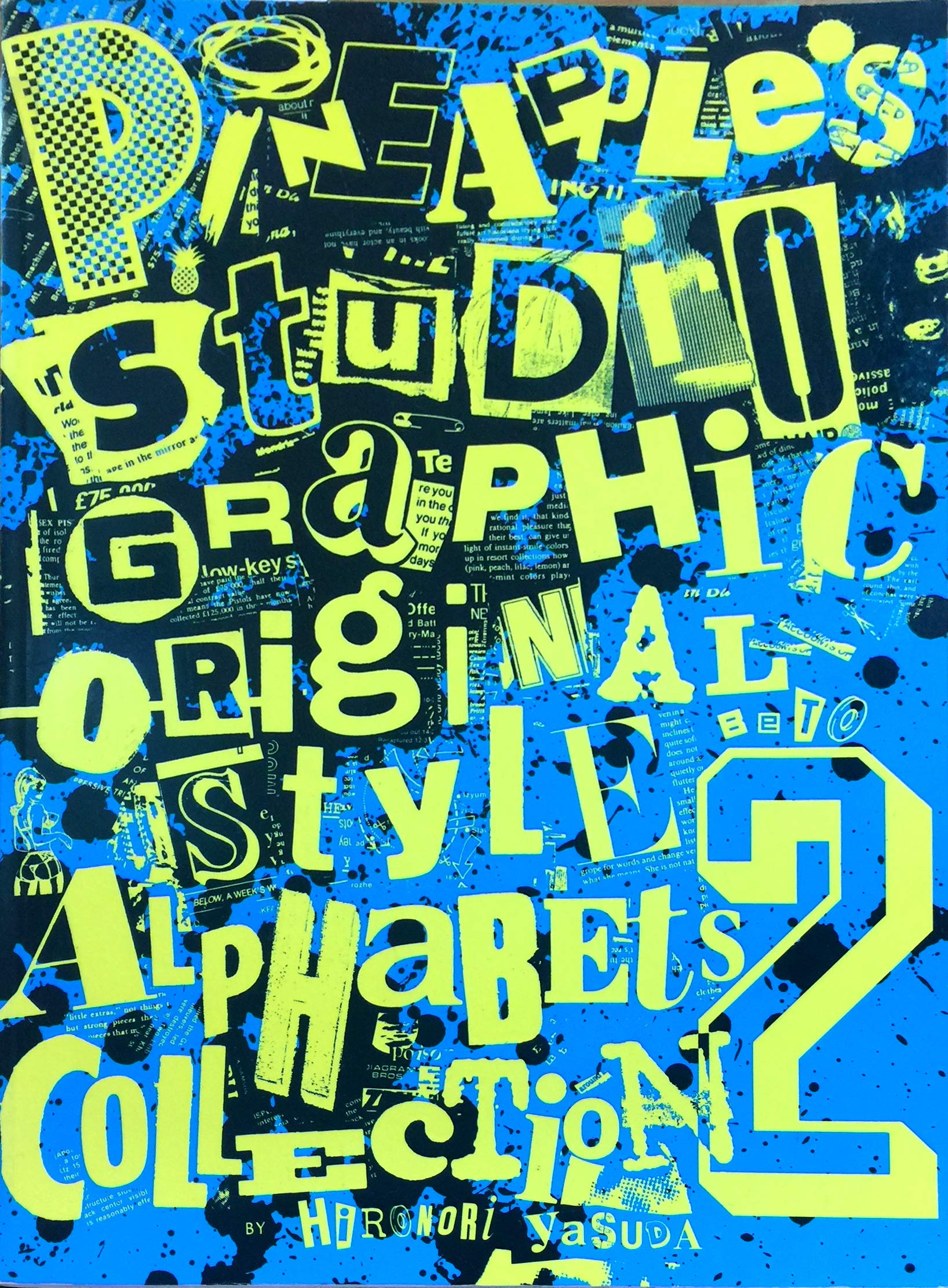 Pineapple Studio Graphic Original Style Alphabets Collection Second-hand books on film, art and culture