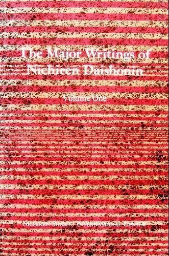 The major writings of Nichiren Daishonin book