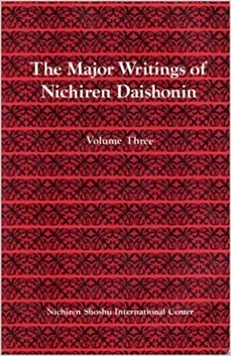 Major Writings of Nichiren Daishonin: Volume Three book
