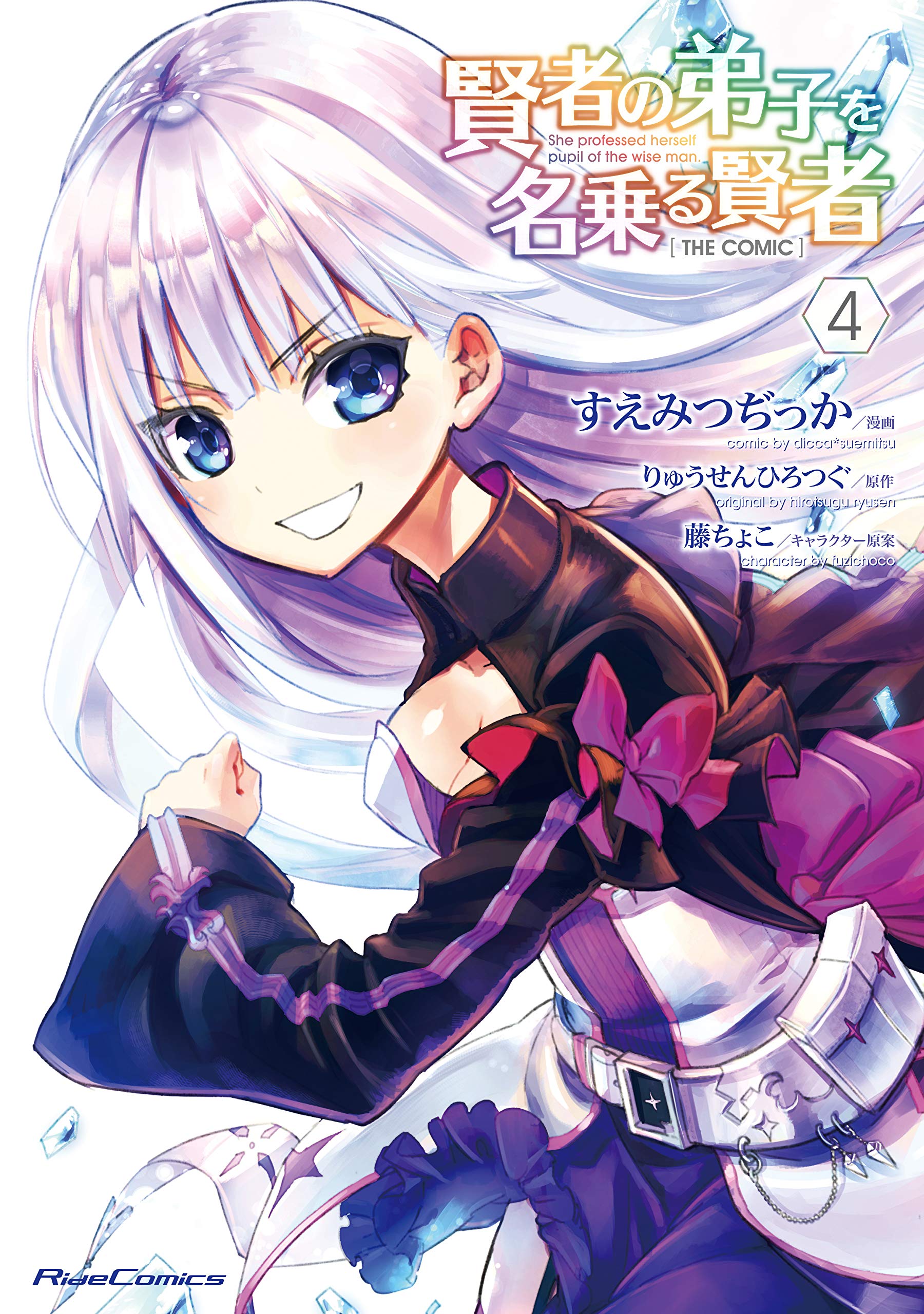 賢者の弟子を名乗る賢者 THE COMIC 4 (ライドコミックス) Books