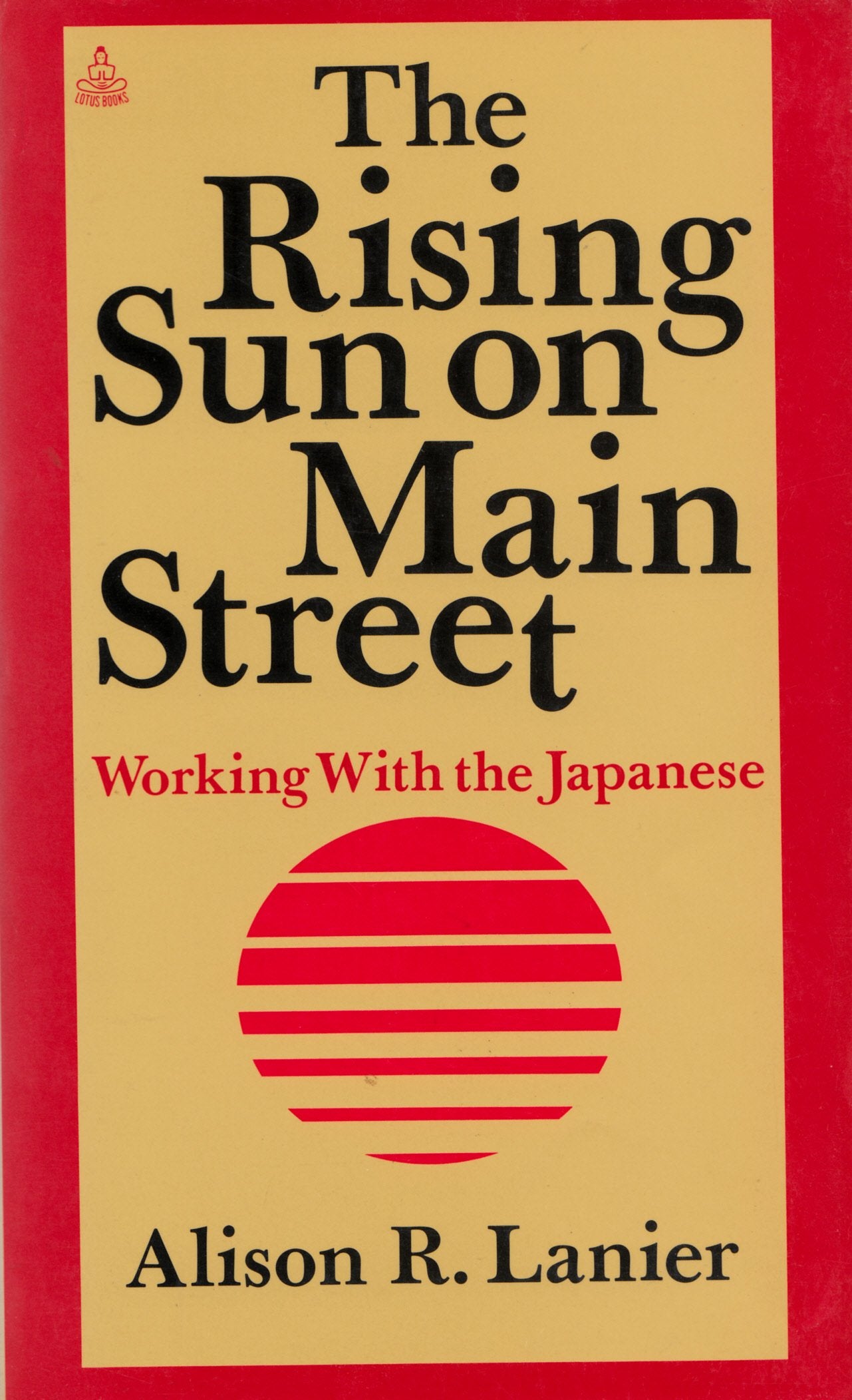 The Rising Sun on Main Street: Working with the Japanese book