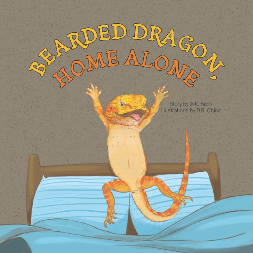Bearded Dragon, Home Alone: A Wordless Picture Book Full of Fun and Joy Novels & Short Stories