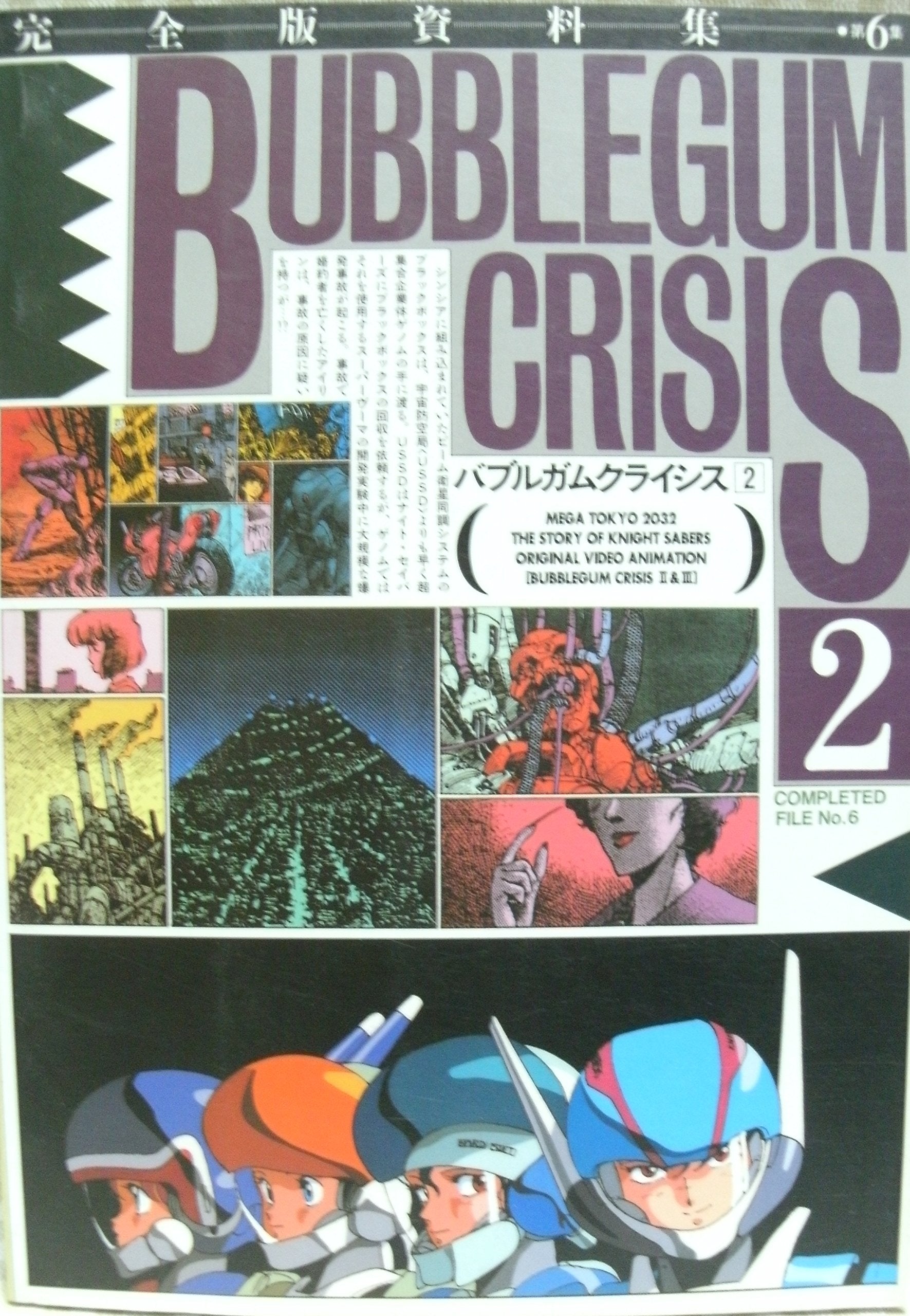 バブルガムクライシス2 (完全版資料集) Books