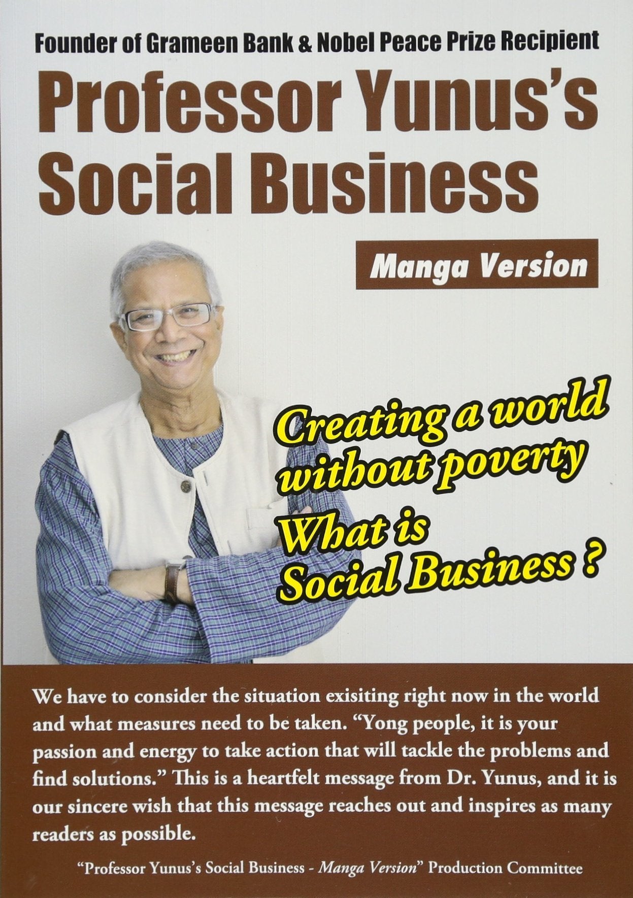 Professor Yunus's Social Business - Manga Version Manga