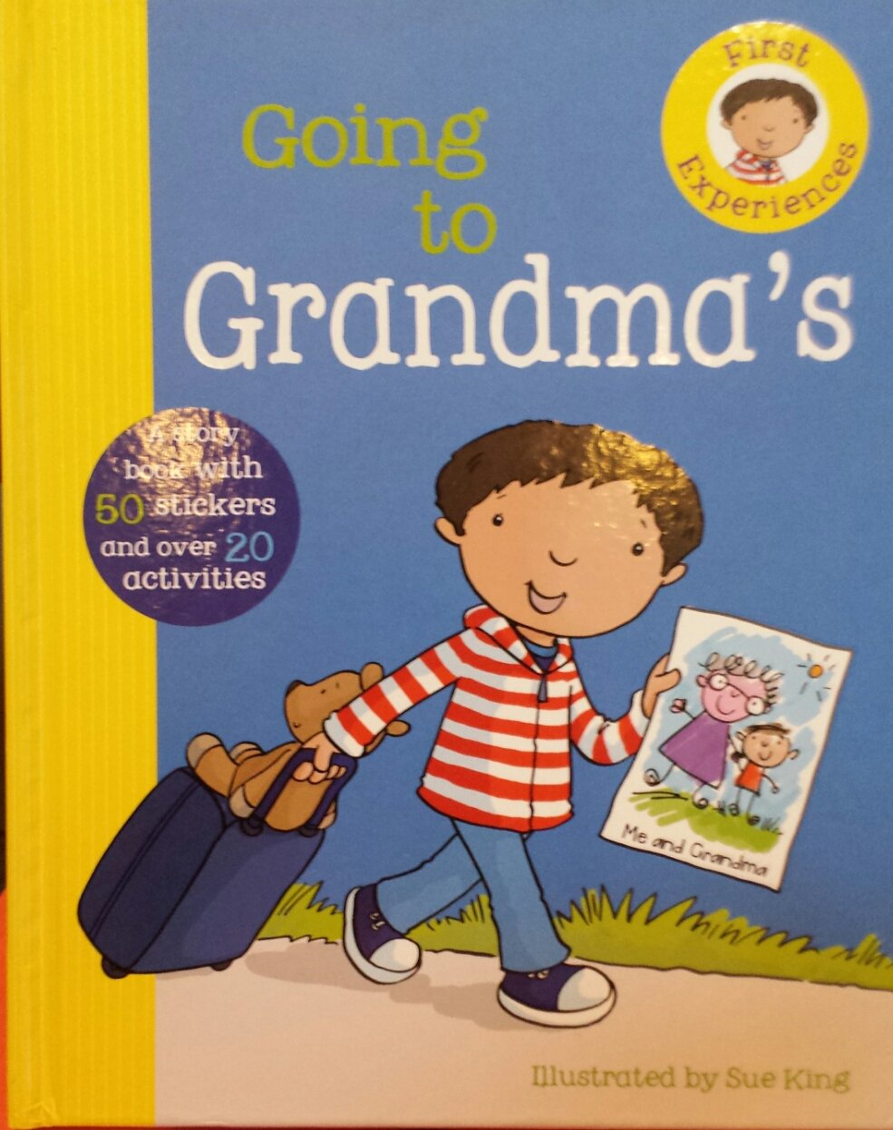 Going to Grandma's-A storybook with 50 stickers an Books