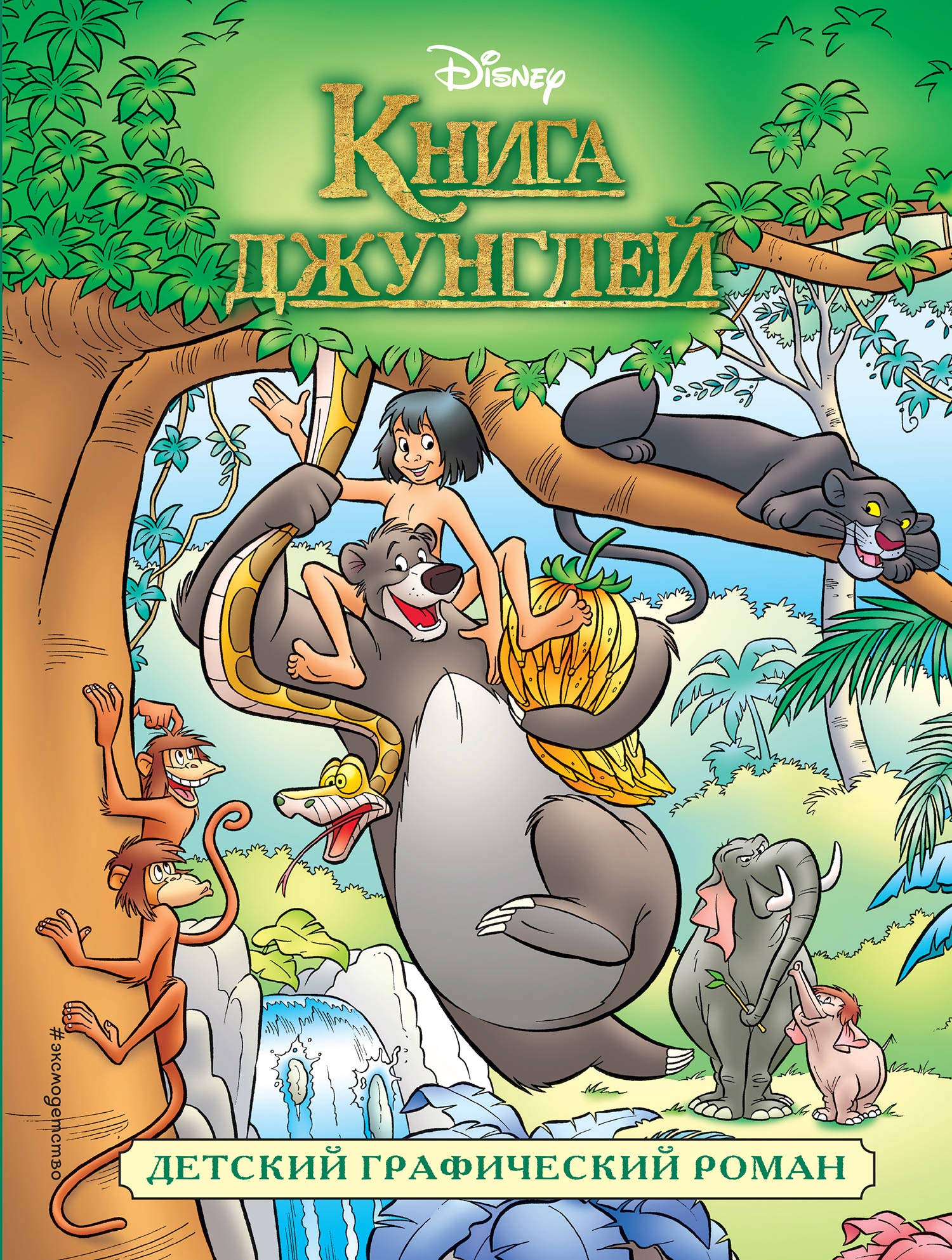 Kniga dzhunglej. Detskij graficheskij roman book