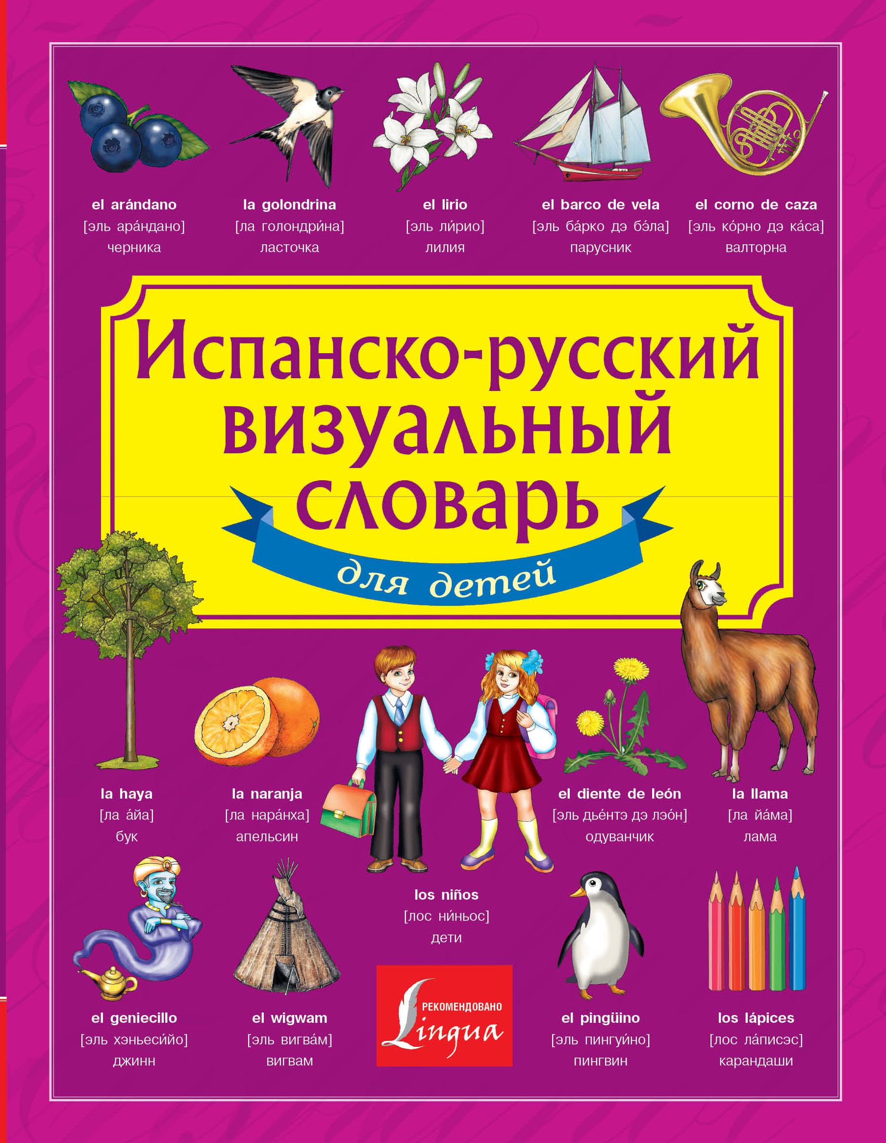 Ispansko-russkiy vizualnyy slovar dlya detey Books