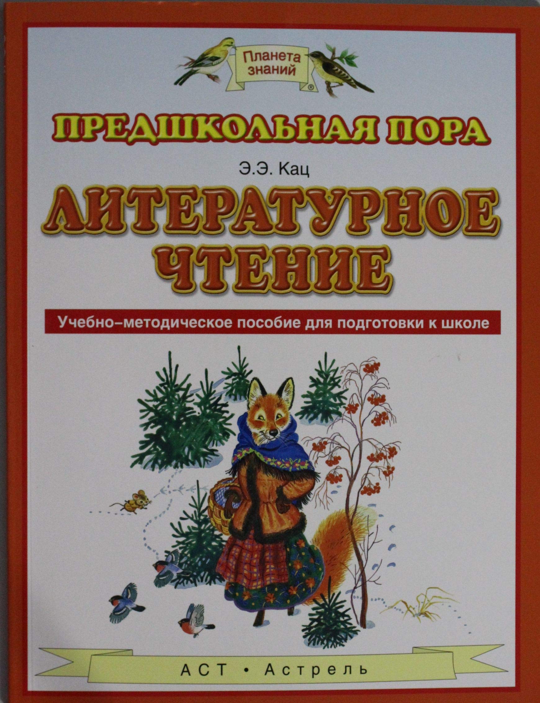 Literaturnoe chtenie. Uchebno-metodicheskoe posobie dlya podgotovki k shkole Books