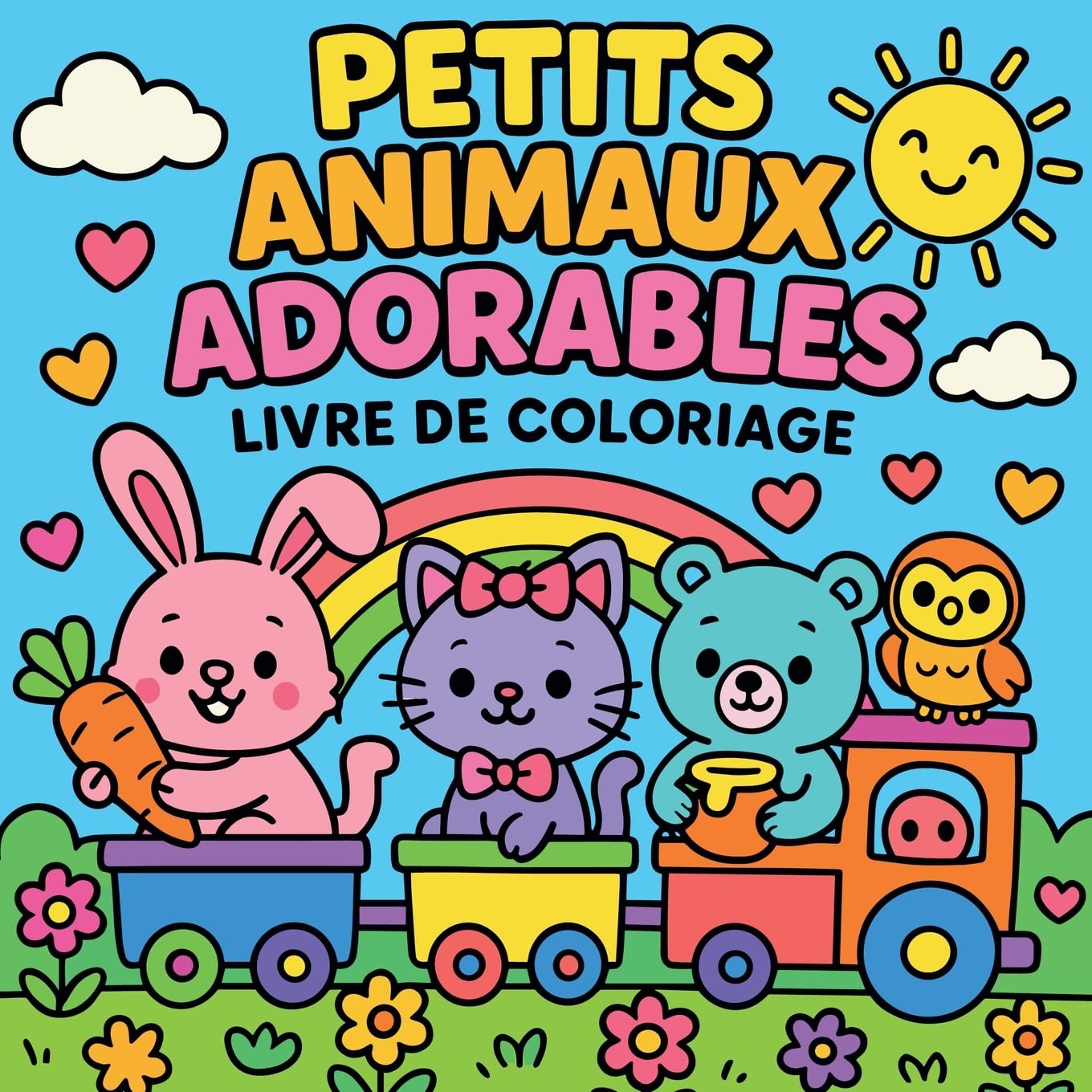 Petits Animaux Adorables - Livre de coloriage Tiptoi & Games