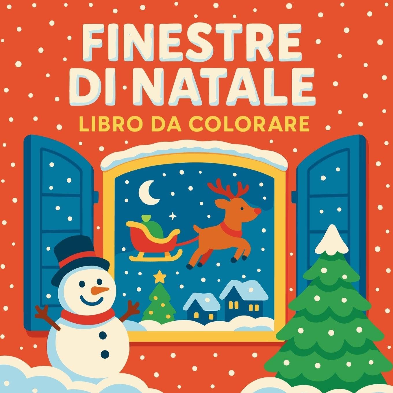 Finestre di Natale - Libro da Colorare Hobbies & Crafts